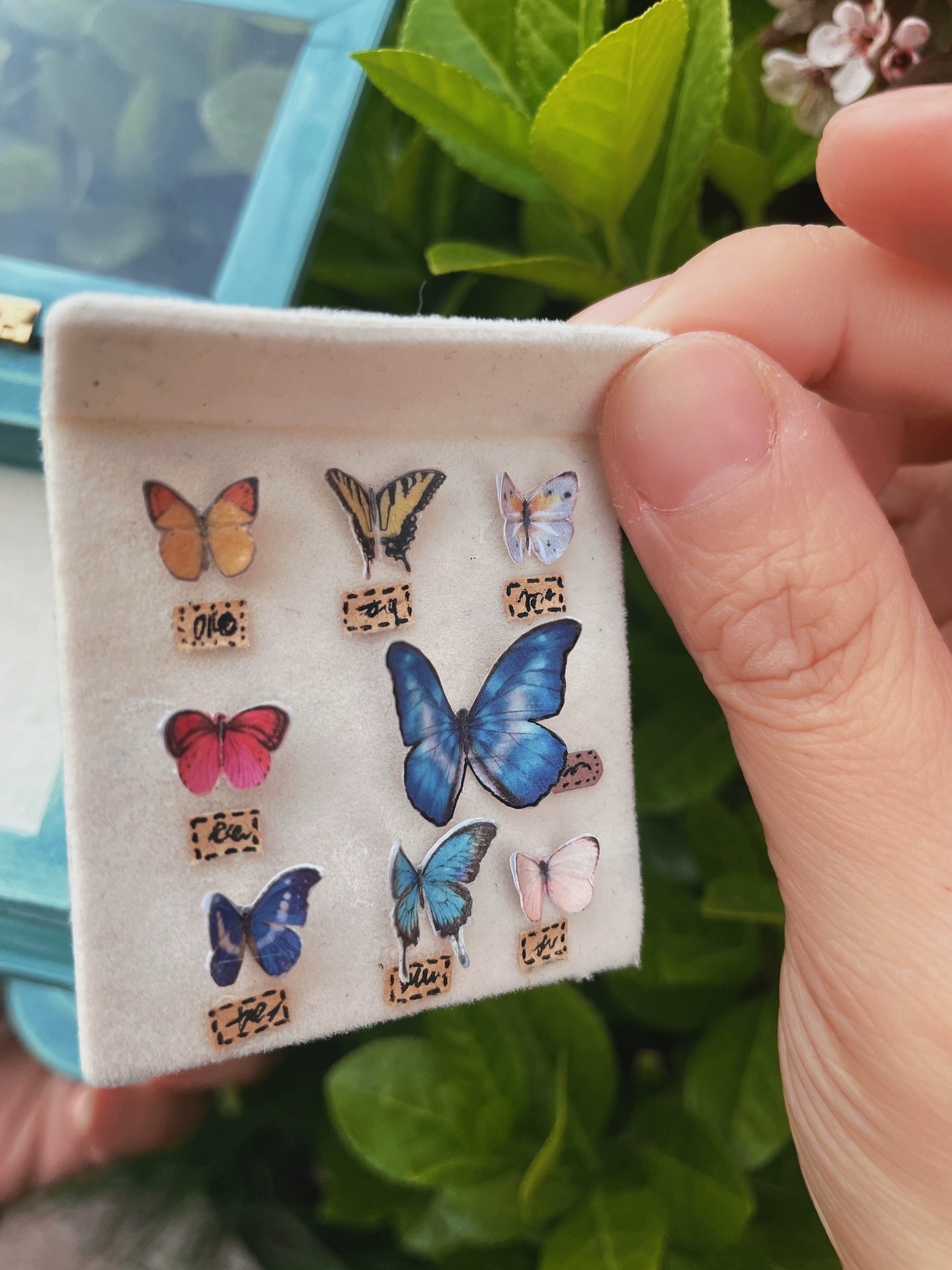 Expositor de joyas en miniatura a escala 1:12, accesorio para casa de muñecas.