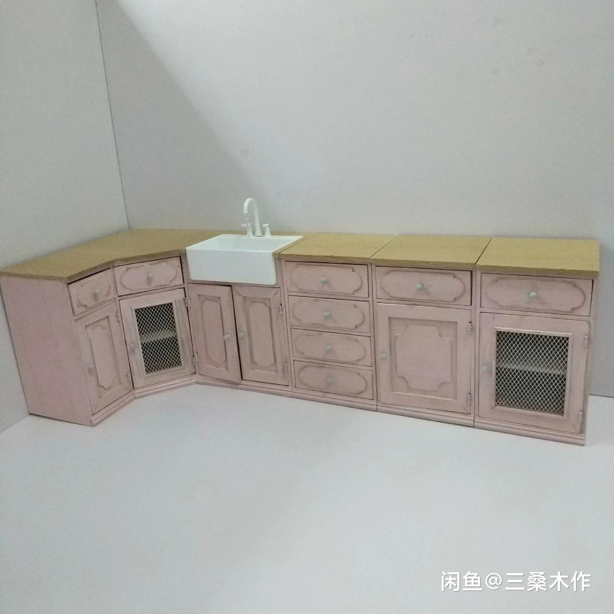Ensemble de meubles de cuisine miniatures à l'échelle 1:6 pour maison de poupée BJD Blythe, accessoires miniatures