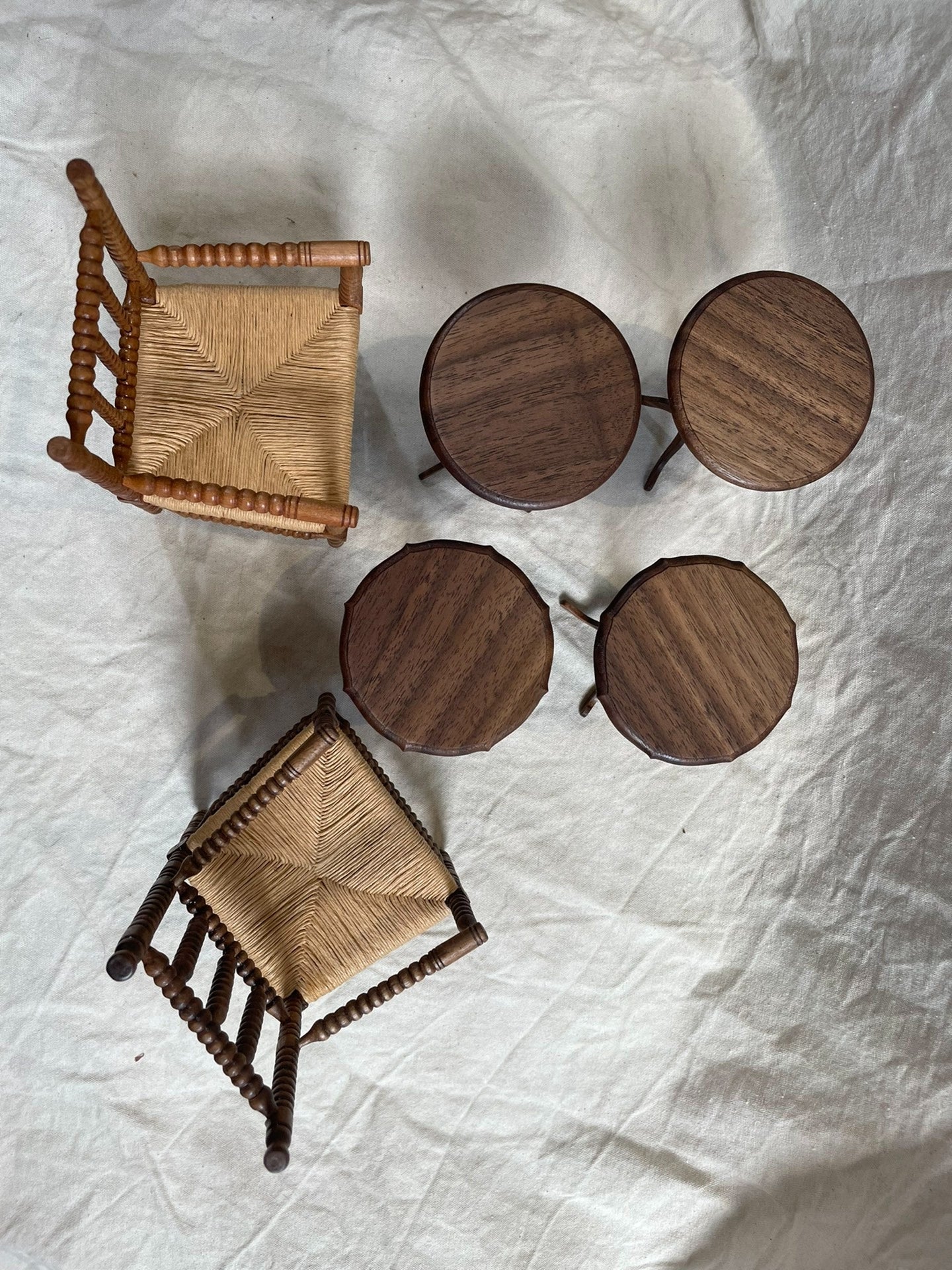 1:6 Scale Coffee Table Miniature Dollhouse Furniture