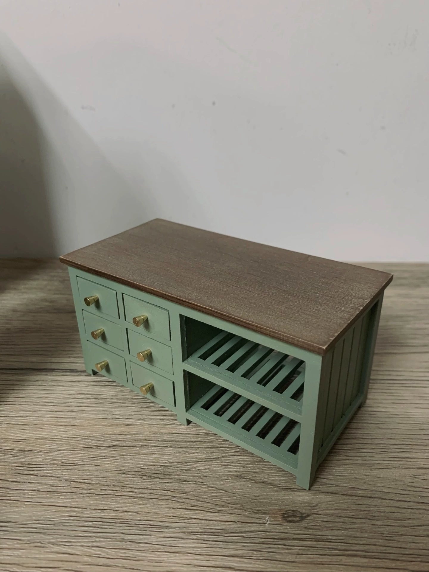 Meuble miniature en bois pour maison de poupée, échelle 1:6, pour cuisine, salle à manger, BJD, Blythe