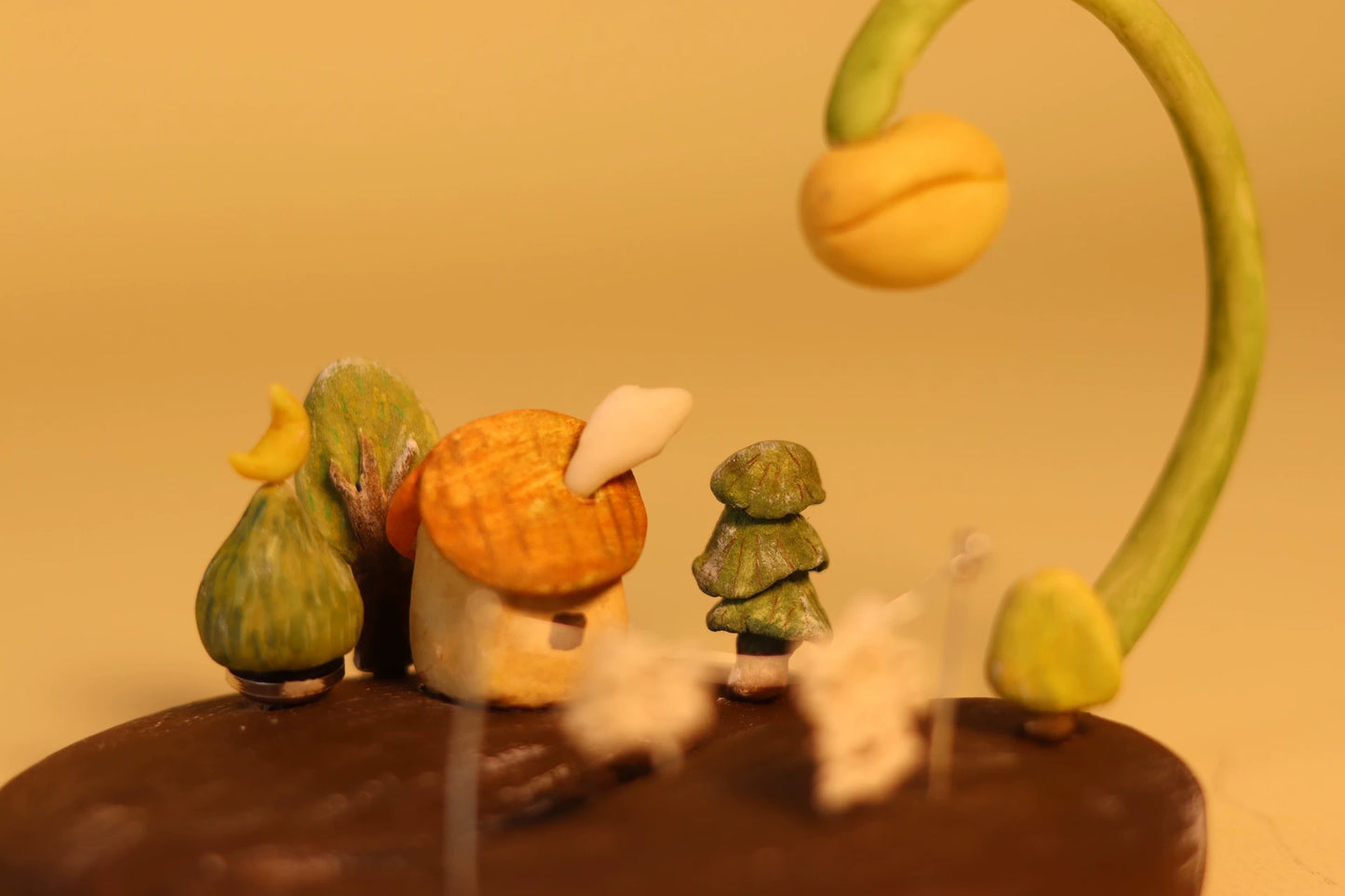 1:12 Scale Handmade Coffee Island Miniature Dollhouse Accessory