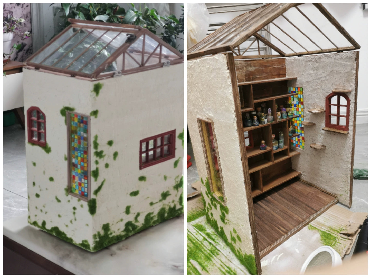 Muebles para casa de muñecas en miniatura a escala 1:6, tienda de brujas, accesorios para muñecas Blythe