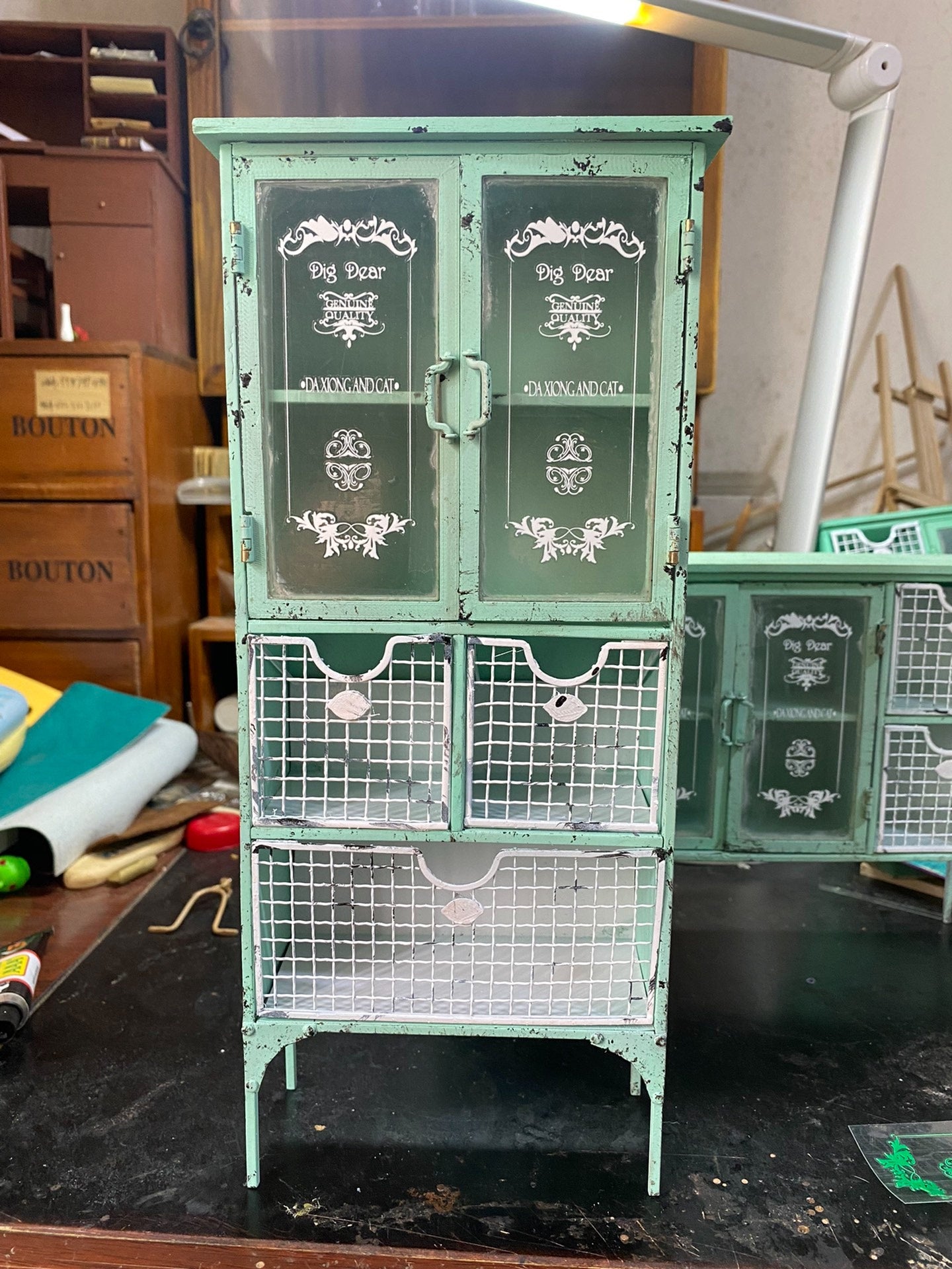 1:6 Scale Blythe BJD Dollhouse Furniture Miniature Living Room Set For Ob11 Dolls