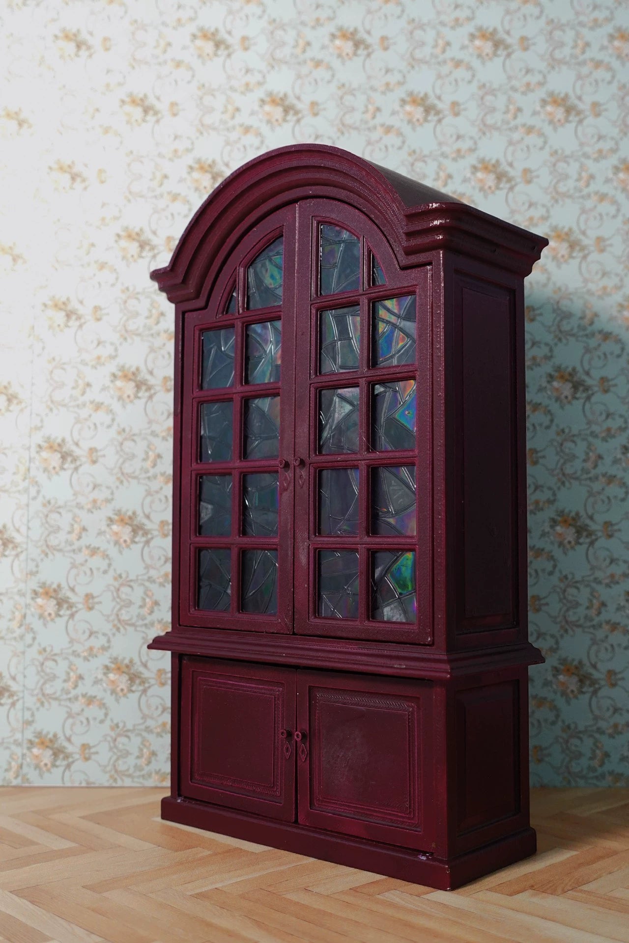 Meuble miniature blanc antique pour maison de poupée Barbie BJD à l'échelle 1:6