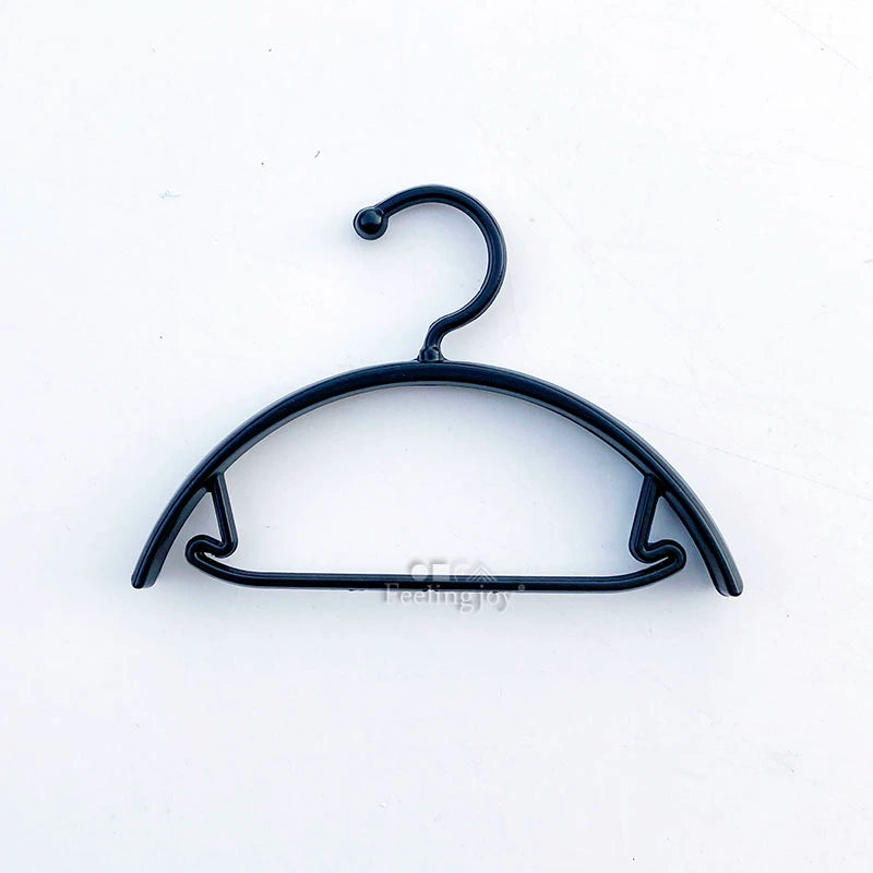 Accesorios para muñecas BJD a escala 1:12 y 1:6, modelo de percha de ropa de aleación en miniatura Blythe Ob11, bricolaje