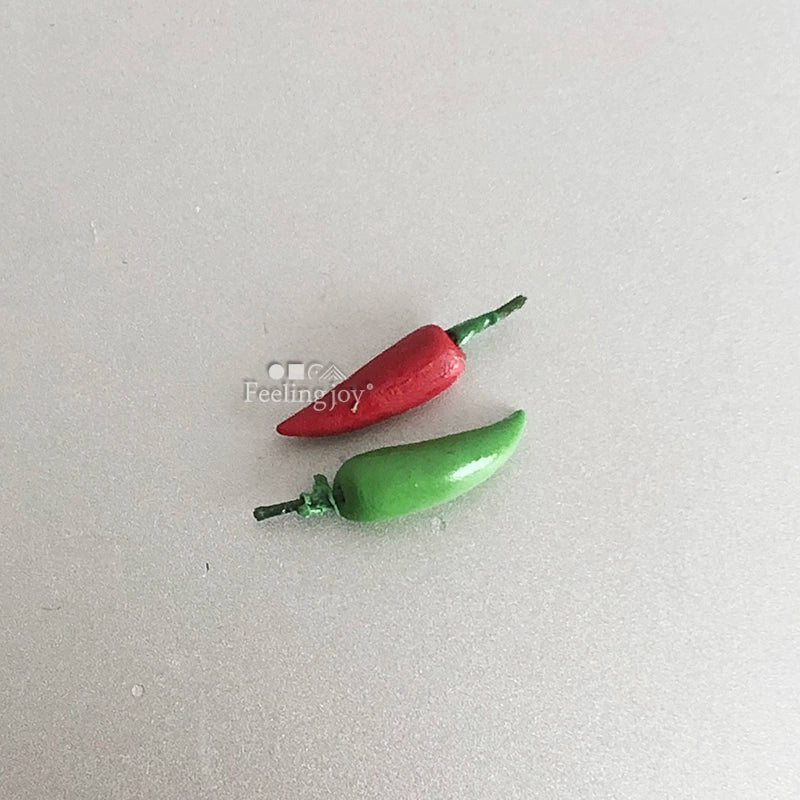 Casa de muñecas en miniatura a escala 1:12, accesorios de escena DIY a escala 1:24, accesorios de modelismo, verduras de arcilla, comida en miniatura