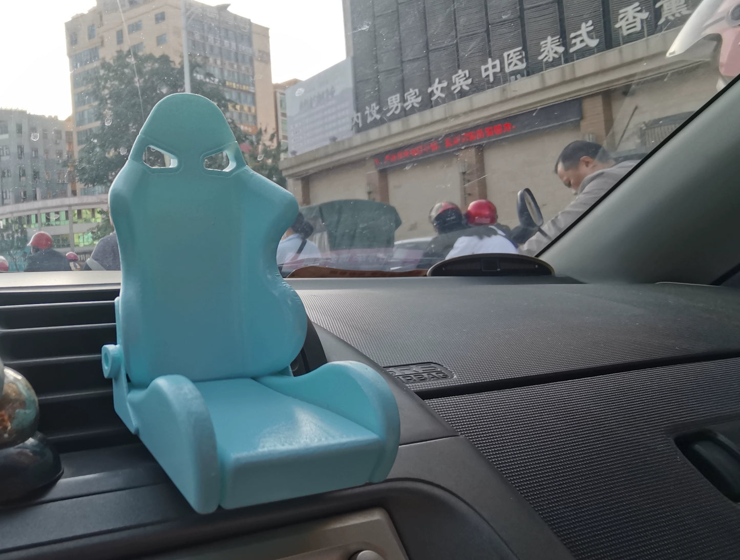 Asiento de coche en miniatura a escala 1:12 para muñecas Blyth Molly OB11 OB24, muebles en miniatura