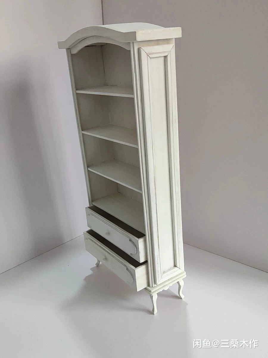 Meuble miniature en bois à l'échelle 1:6 pour accessoires de photographie de maison de poupée BJD Blythe