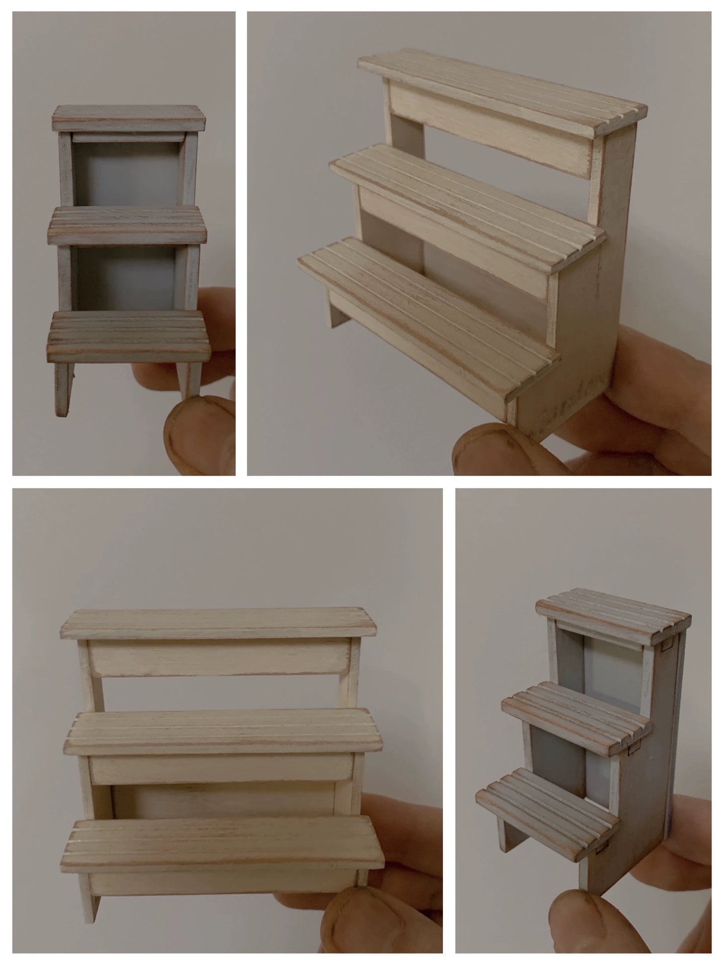 1:6 Scale Vintage Wooden Cabinet Wall Shelf Kitchen Miniature Dollhouse Furniture For Blythe Doll