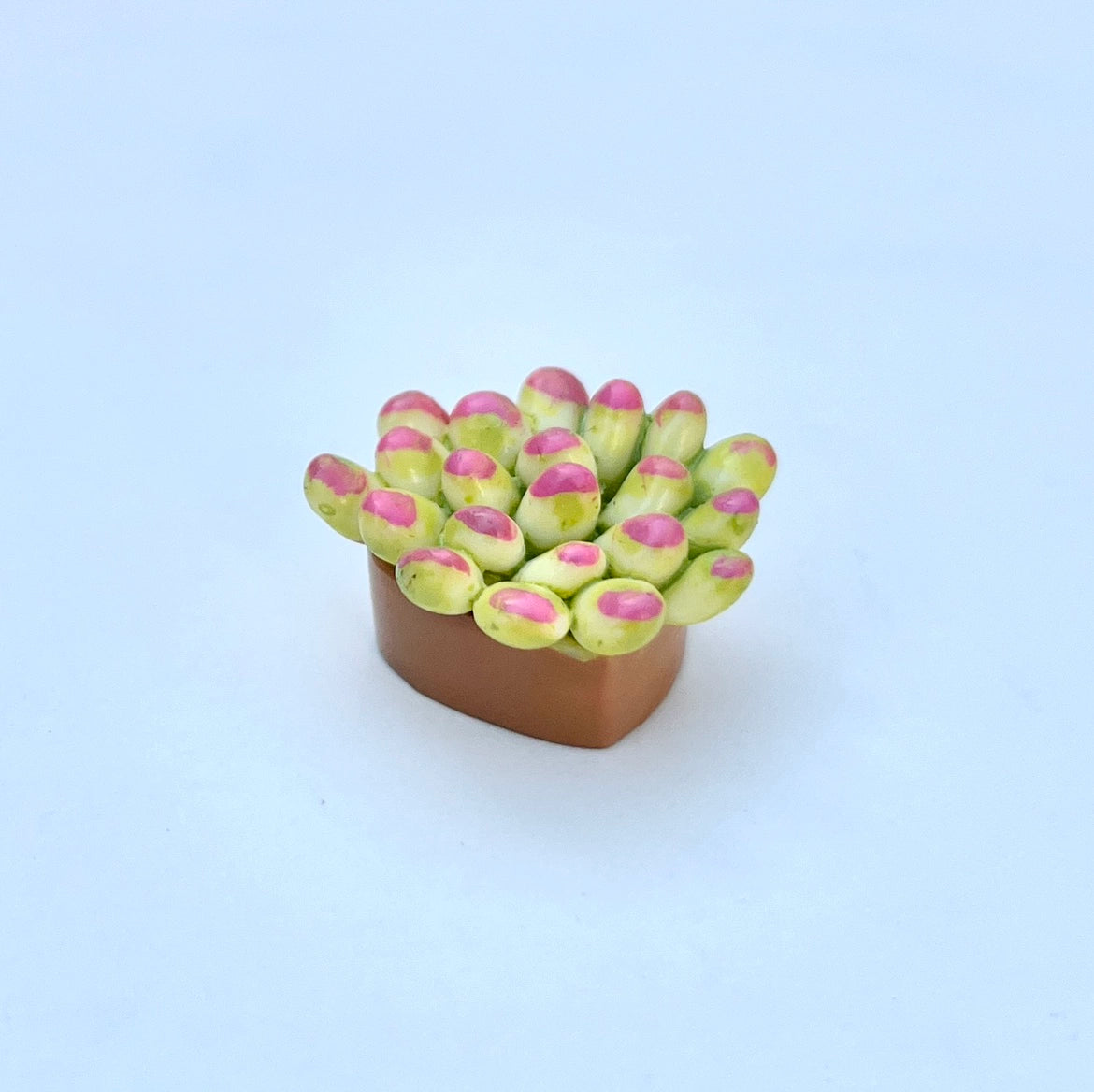 1:12 Scale Miniature Wooden Flower Stand With Potted Plants For Dollhouse Garden Scene BJD Furniture