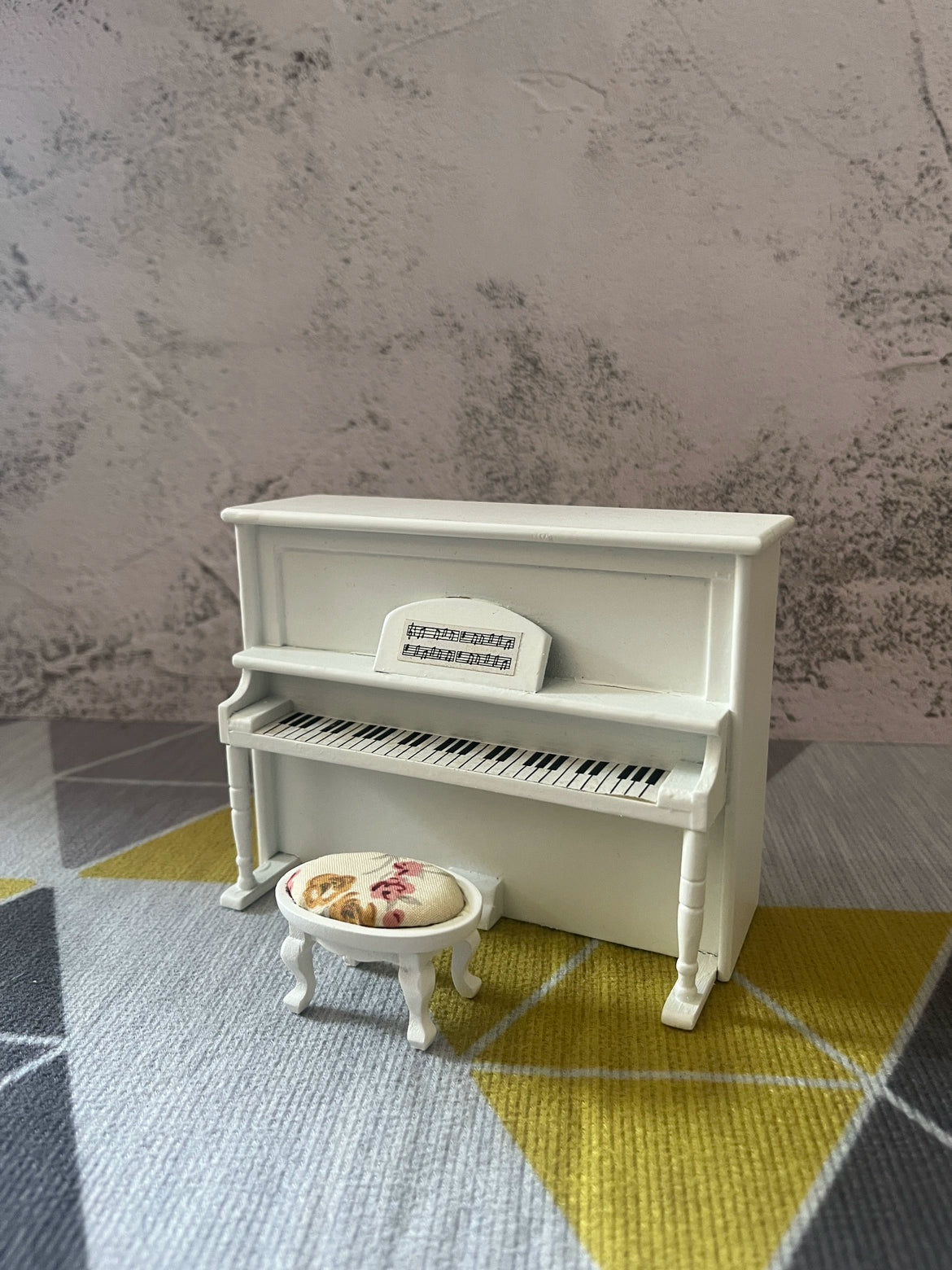 Conjunto de muebles de casa de muñecas en miniatura a escala 1:12 para figuras de acción BJD GSC OB11 y exhibición de modelos