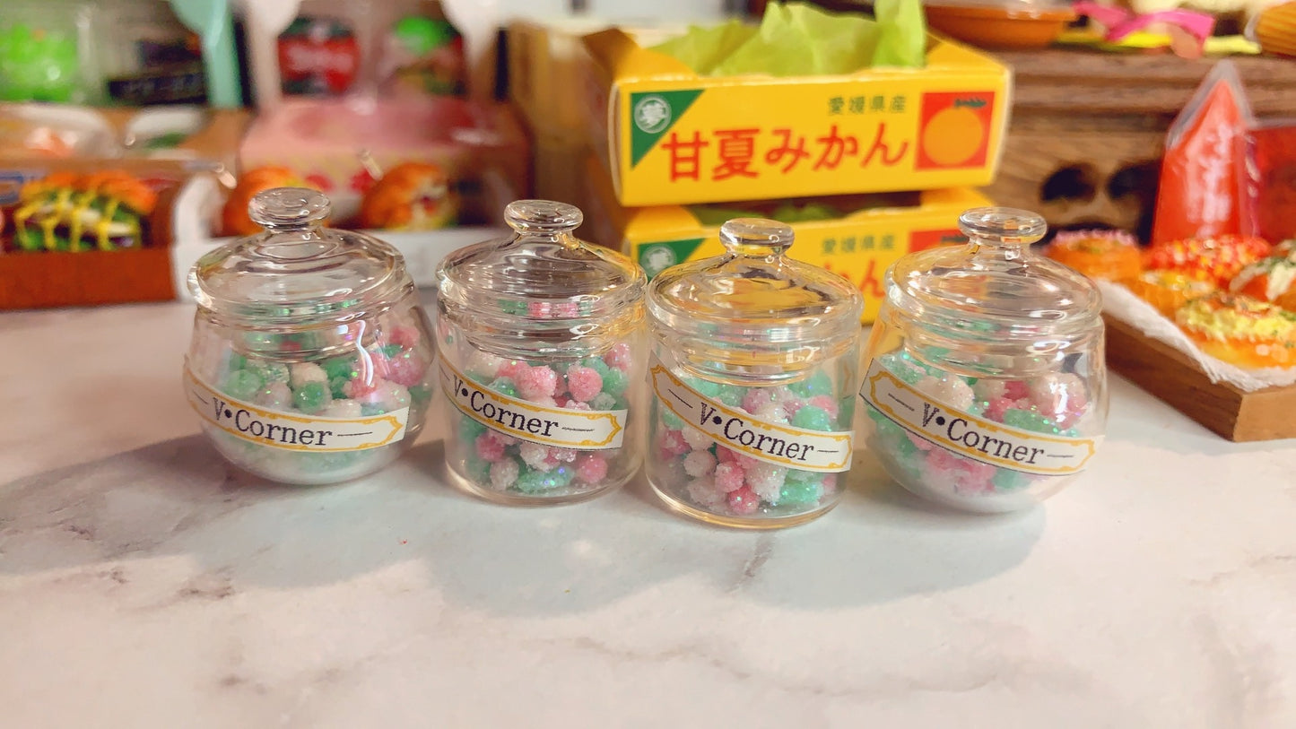 1:6 Scale Miniature Mango Pomelo Sago Dessert Dollhouse Accessory 1:12 Scale Play Food