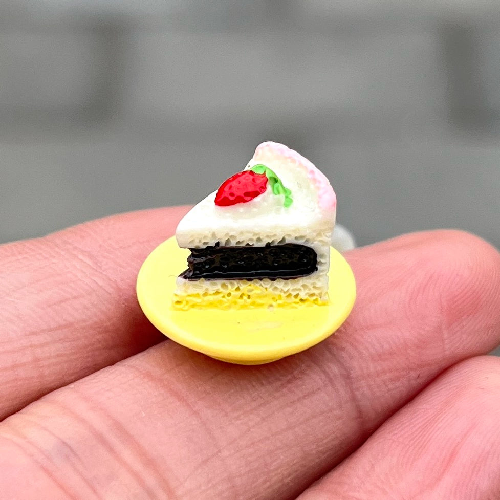 Muebles de casa de muñecas en miniatura a escala 1:12, accesorios para modelos BJD, comida, juego, deliciosos pasteles.