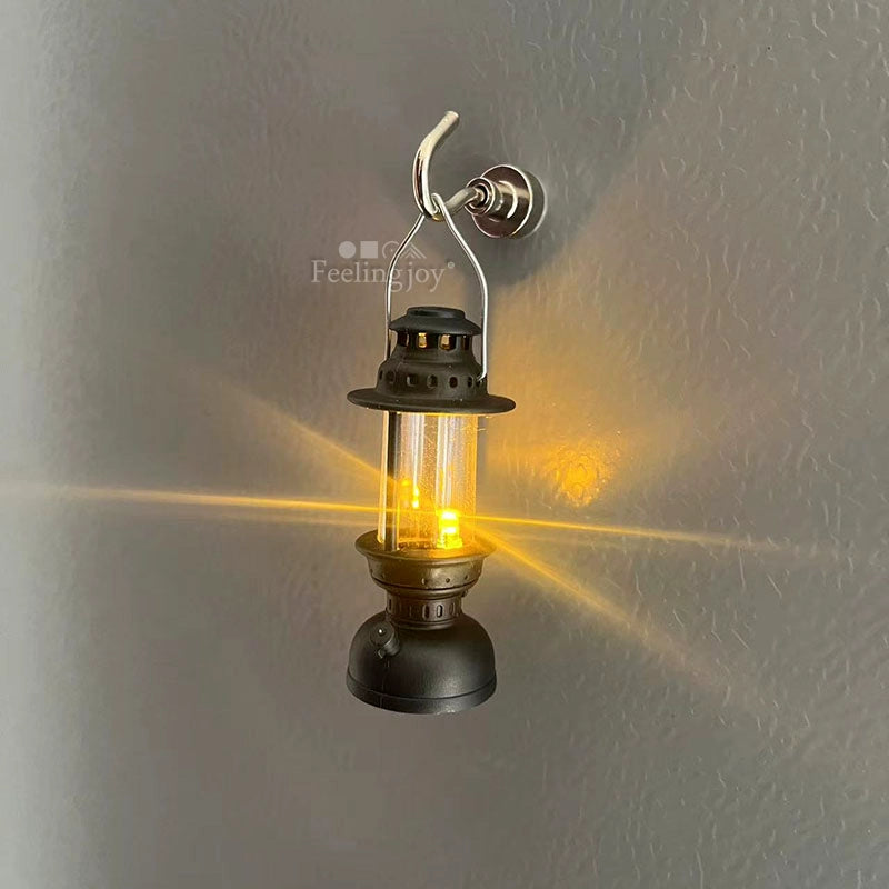 1:6 Scale 1:12 Scale Miniature Wall Light Set Dollhouse Decor BJD Doll Accessories Cotton Plush Toy Atmosphere Fridge Magnet