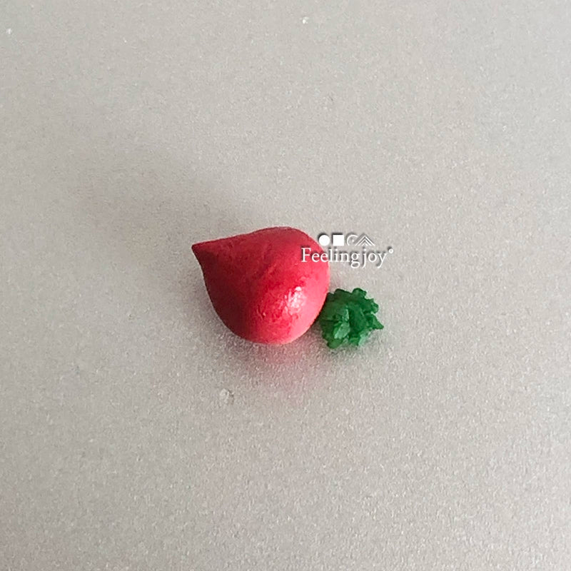 Casa de muñecas en miniatura a escala 1:12, accesorios de escena DIY a escala 1:24, accesorios de modelismo, verduras de arcilla, comida en miniatura