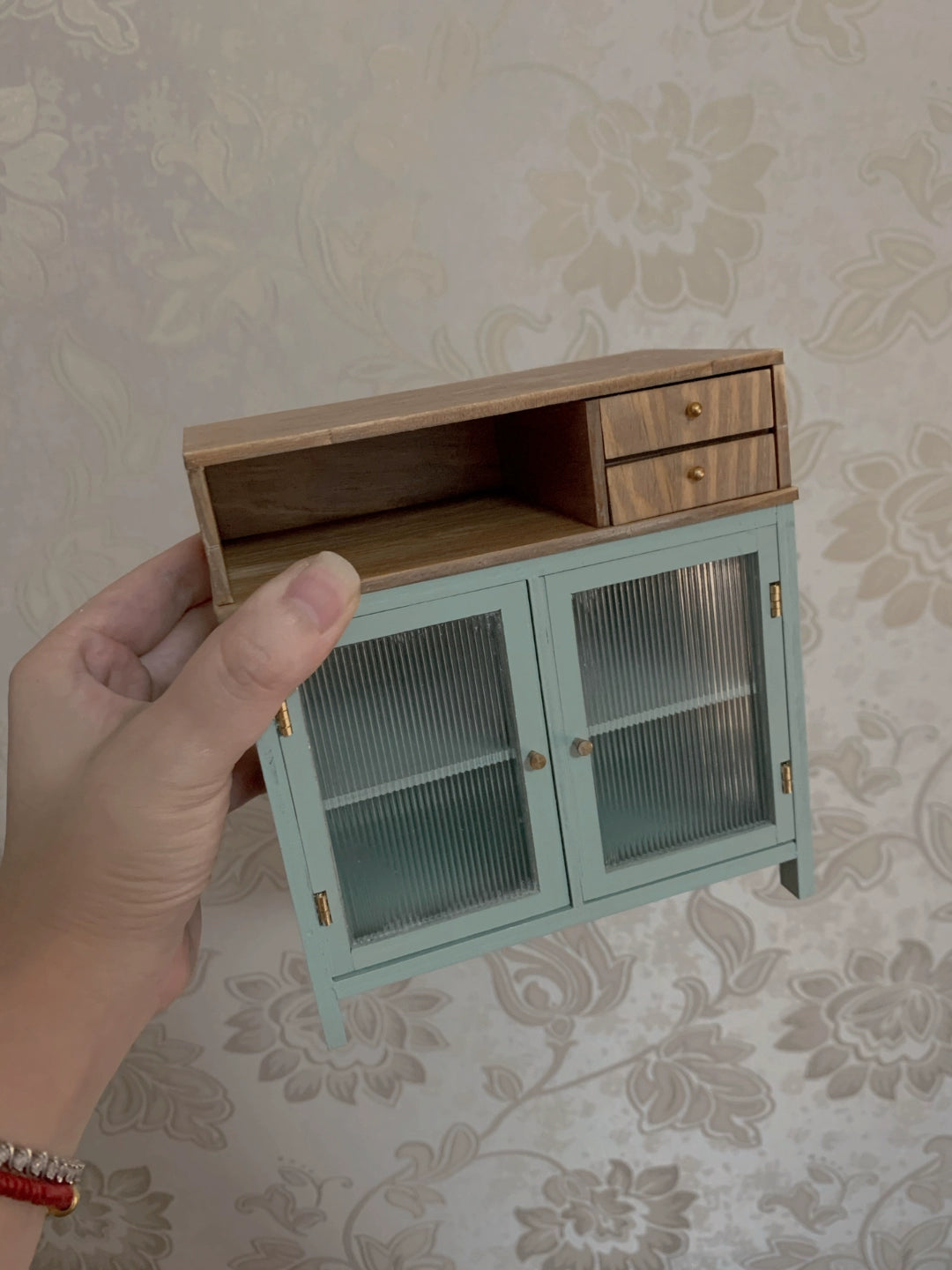 1:6 Scale 1:12 Scale Wooden Cabinet Bookshelf Display Shelf Miniature Furniture For Blythe Dollhouse