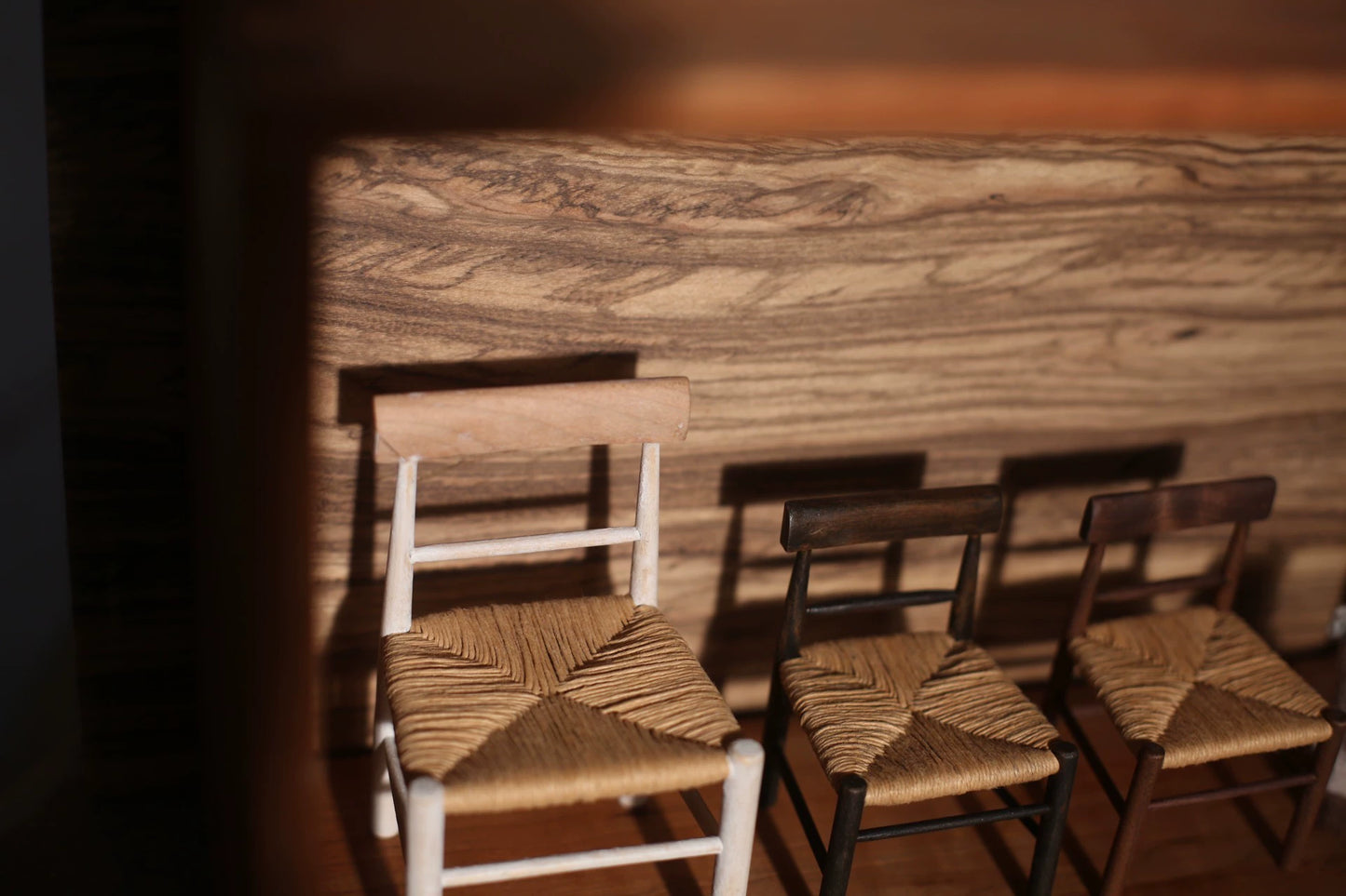 1:6 Scale 1:8 Scale Woven Chair Miniature Dollhouse Furniture
