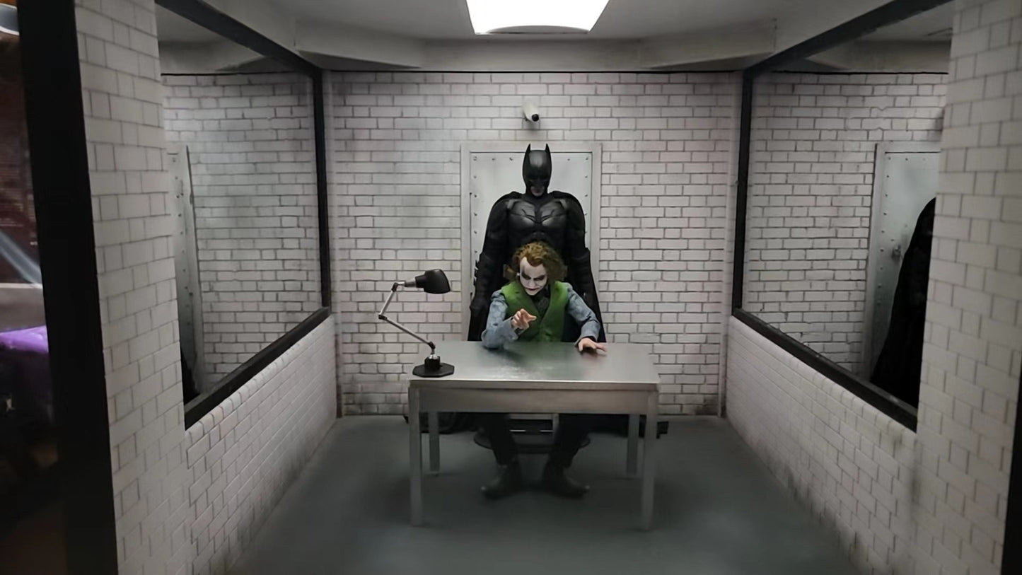 1:6 Scale Miniature Joker Scene Custom Made For Action Figure Display
