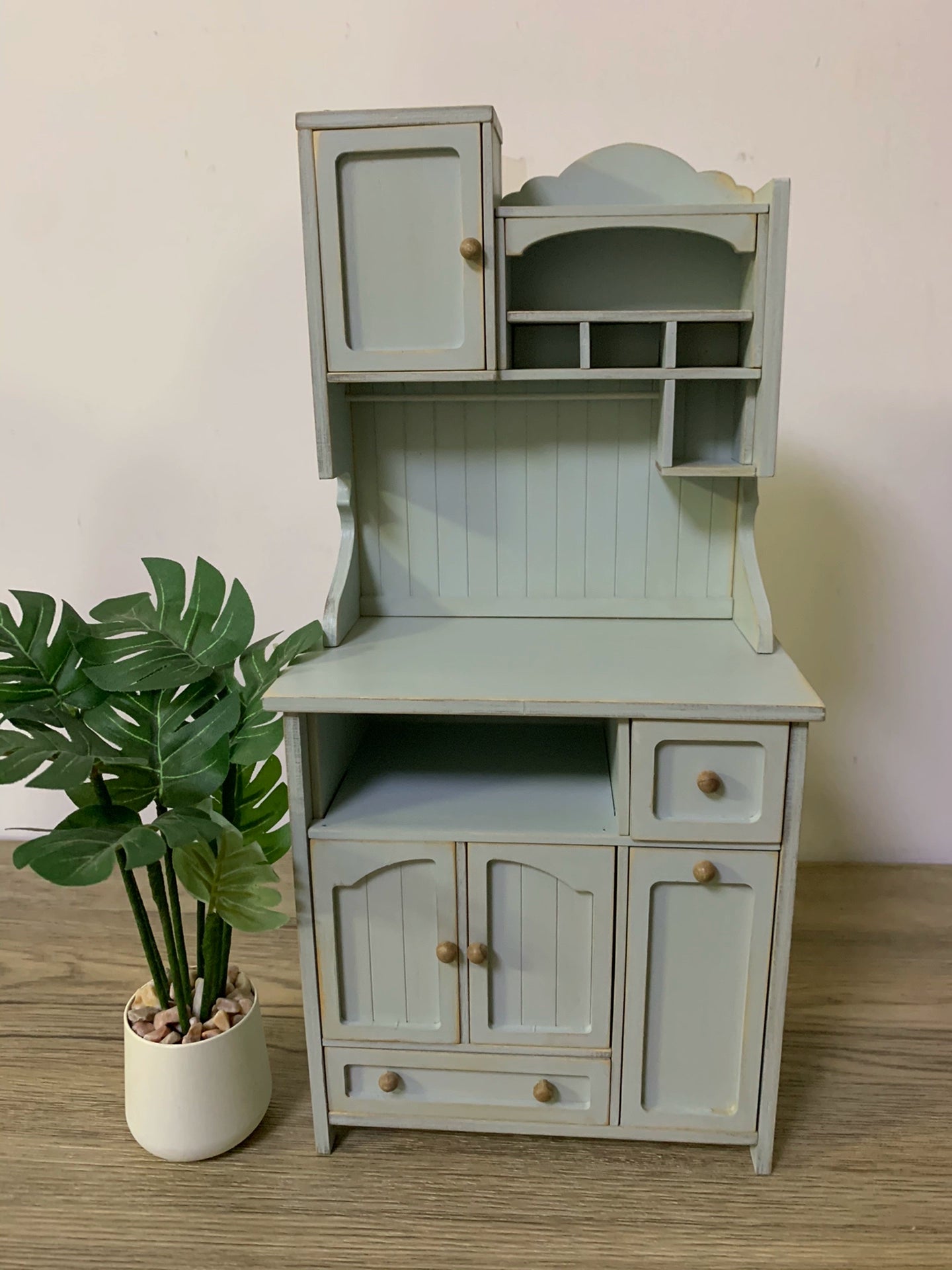 1:6 Scale 1:12 Scale Miniature Dollhouse Cabinet Sideboard Kitchen Storage Furniture