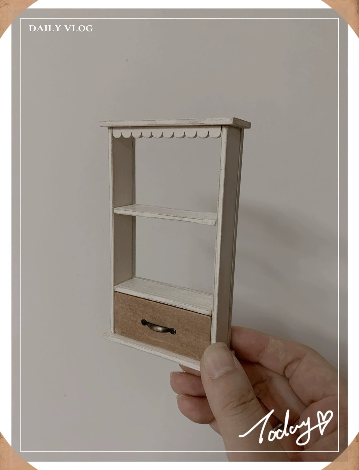 1:6 Scale 1:12 Scale Miniature Dollhouse Furniture Wooden Shelf For Blythe And Ob11 Dolls
