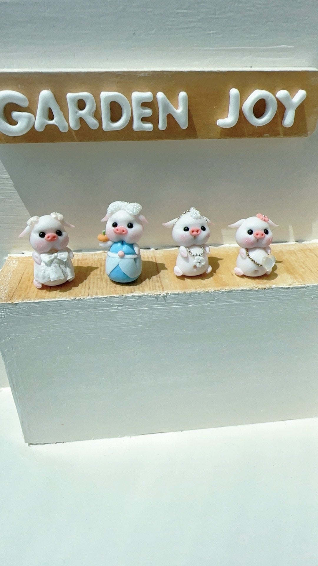 Miniature 1:12 échelle Clay Pig Series Dollhouse Cake Shop Scene Miniature Food Play