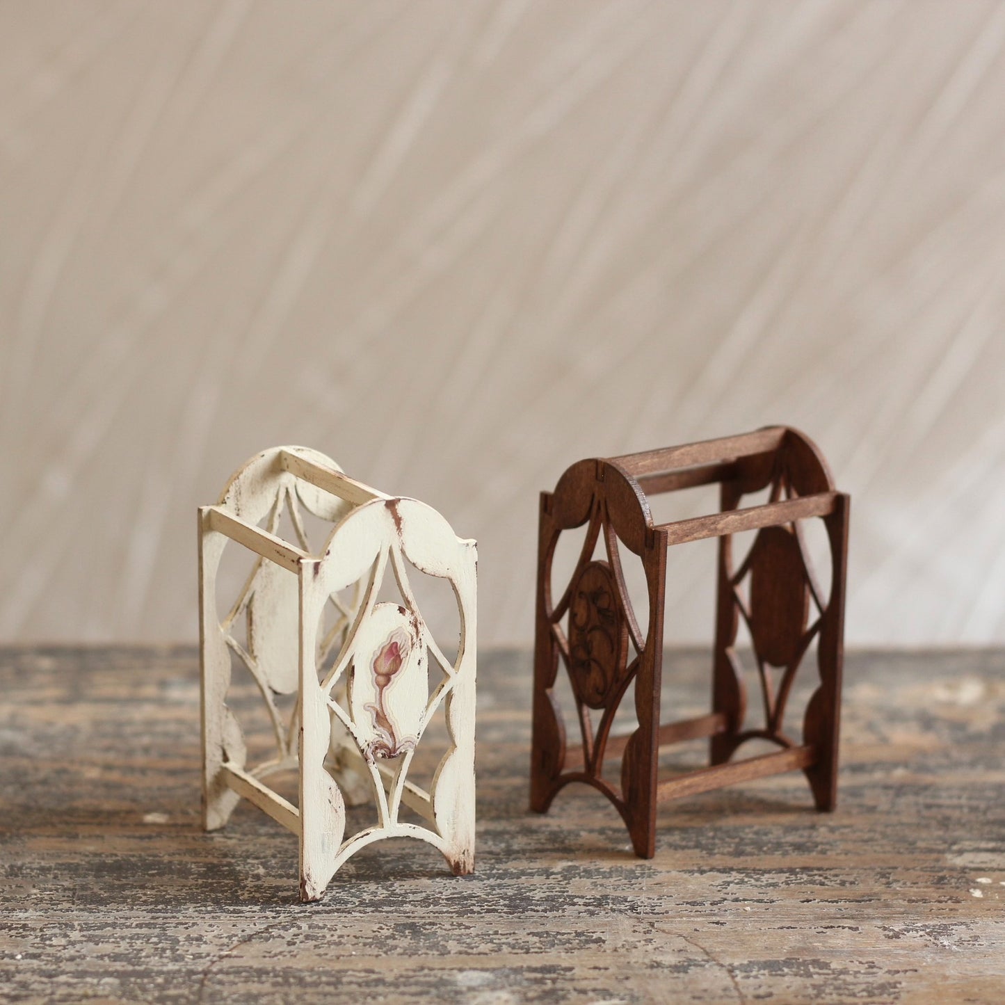 Kit de matériel miniature pour support en tissu sculpté sur le thème de la couture