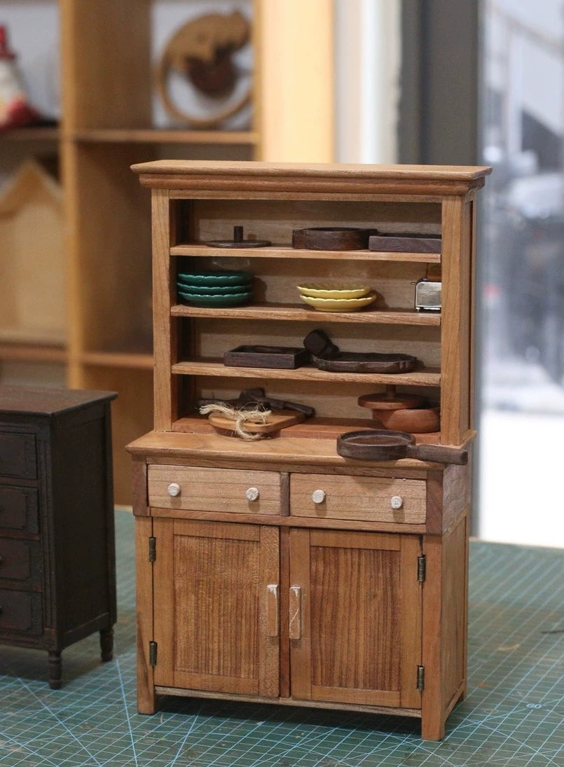 1:6 Scale American Country Style Sideboard Miniature Dollhouse Furniture