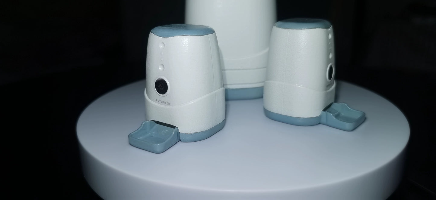 Distributeur de nourriture pour animaux de compagnie à l'échelle 1:12, accessoire miniature pour maison de poupée Blythe