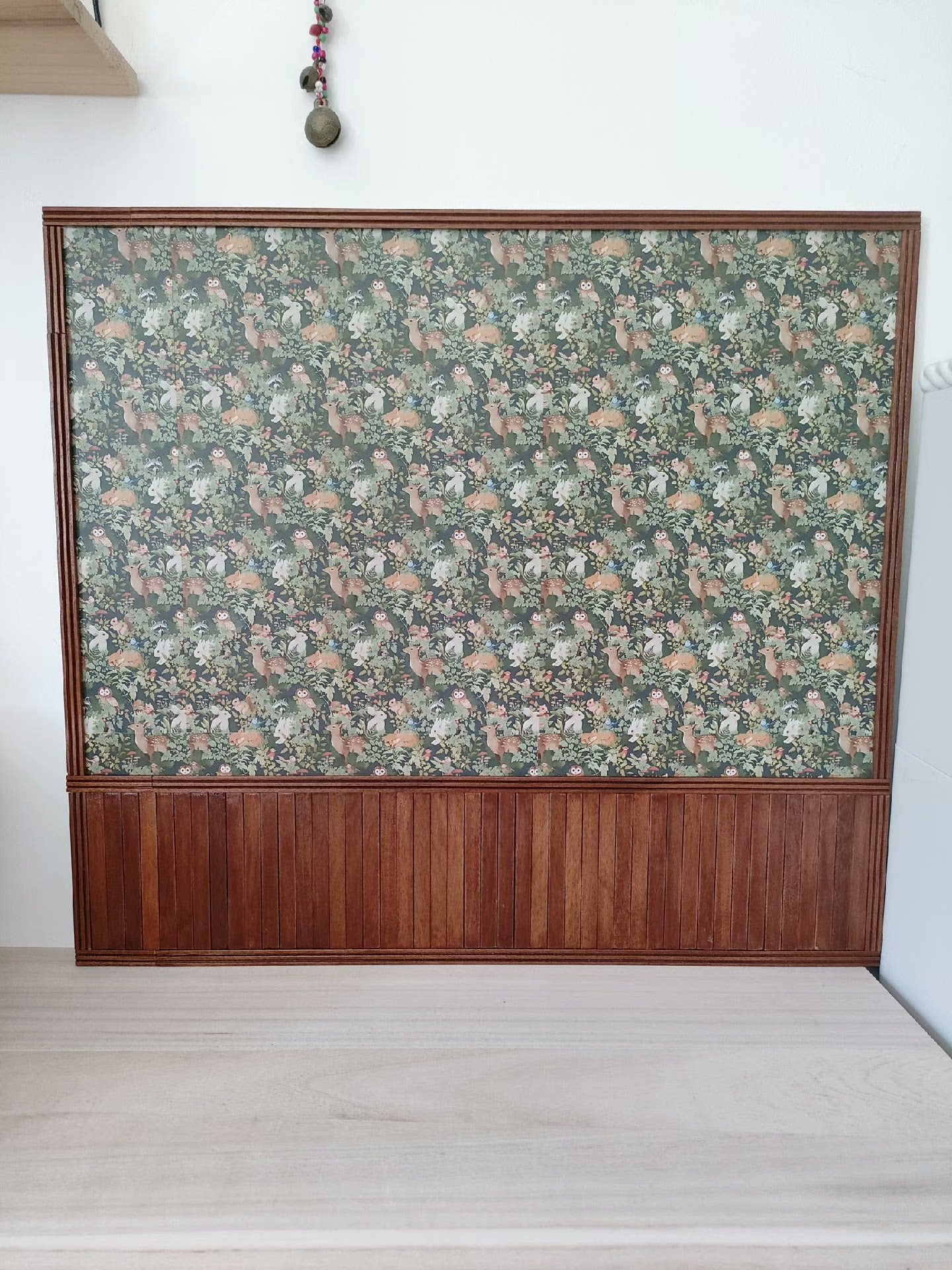 1:6 Scale Dollhouse Background Board Double Sided Miniature Scene For Blythe And BJD Dolls