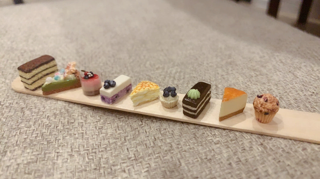 1:12 Scale Miniature Cake Dollhouse Dessert Accessory