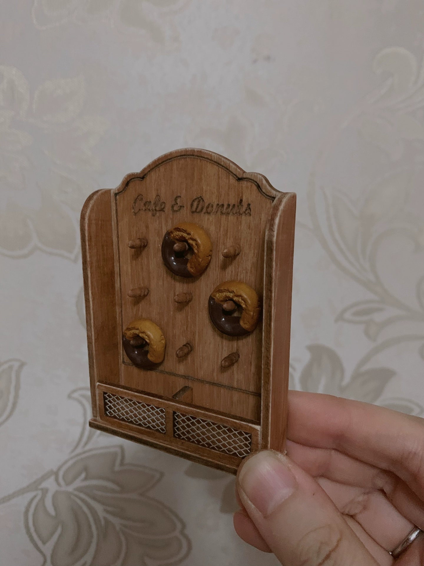 1:12 Scale Miniature Bread Basket Dessert Tray Dollhouse Kitchen Accessory Miniature Furniture