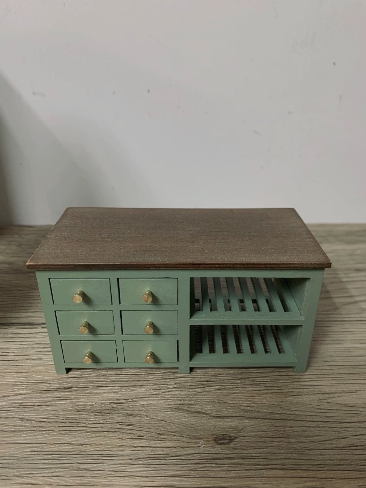 Meuble miniature en bois pour maison de poupée, échelle 1:6, pour cuisine, salle à manger, BJD, Blythe