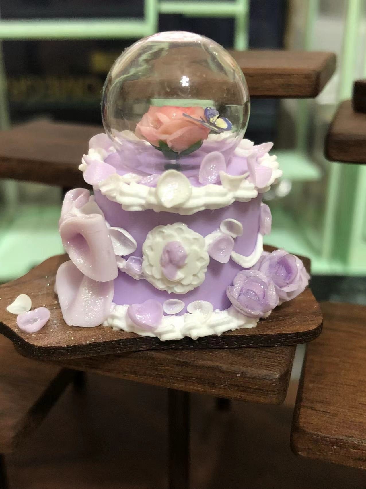 1:12 Scale Miniature Clay Cake Miniature Dollhouse Food Decoration