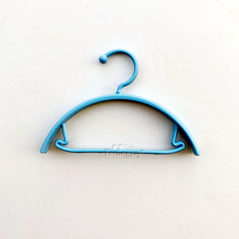 Accesorios para muñecas BJD a escala 1:12 y 1:6, modelo de percha de ropa de aleación en miniatura Blythe Ob11, bricolaje