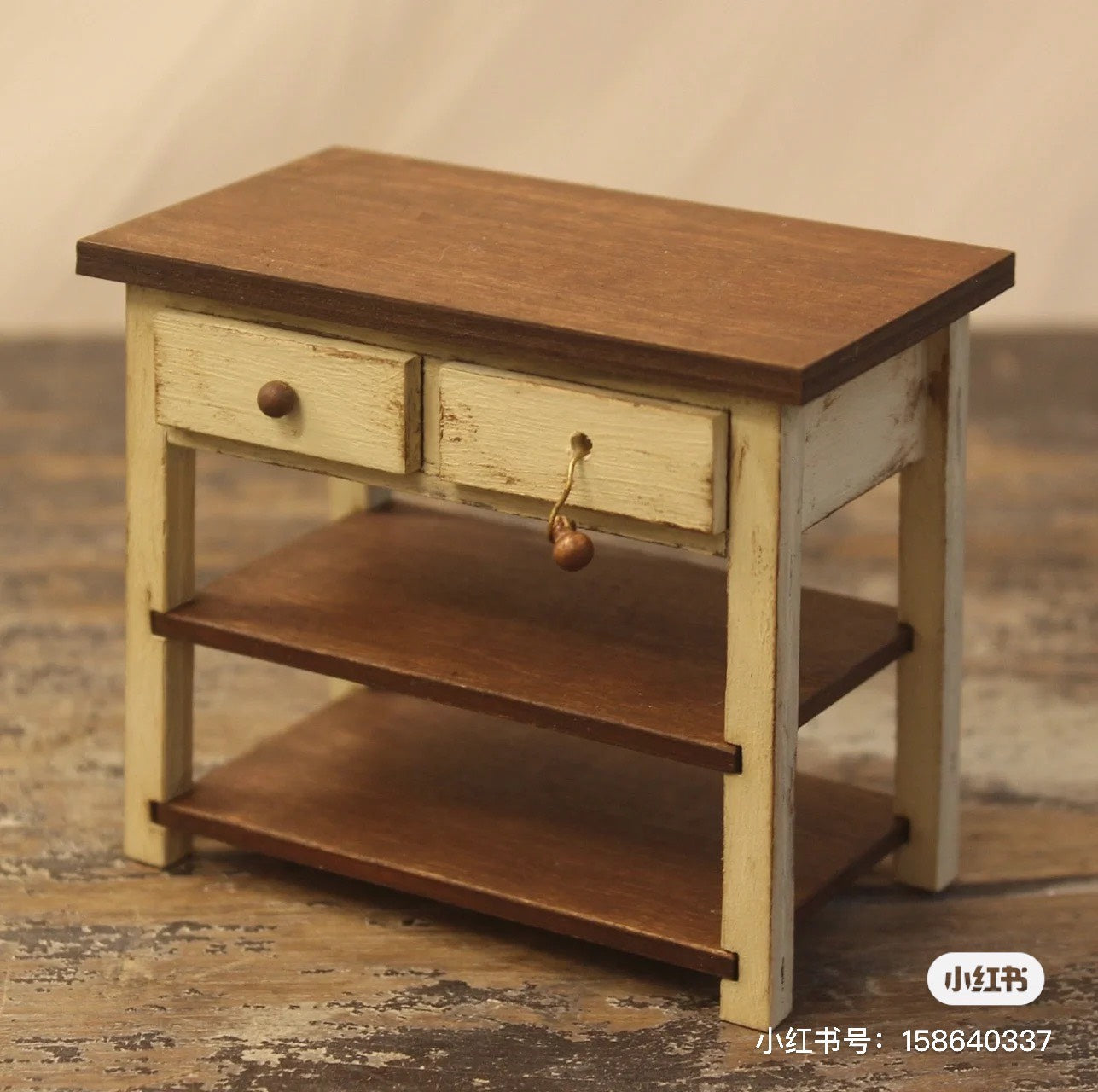 Kit de materiales para mesas pequeñas en miniatura