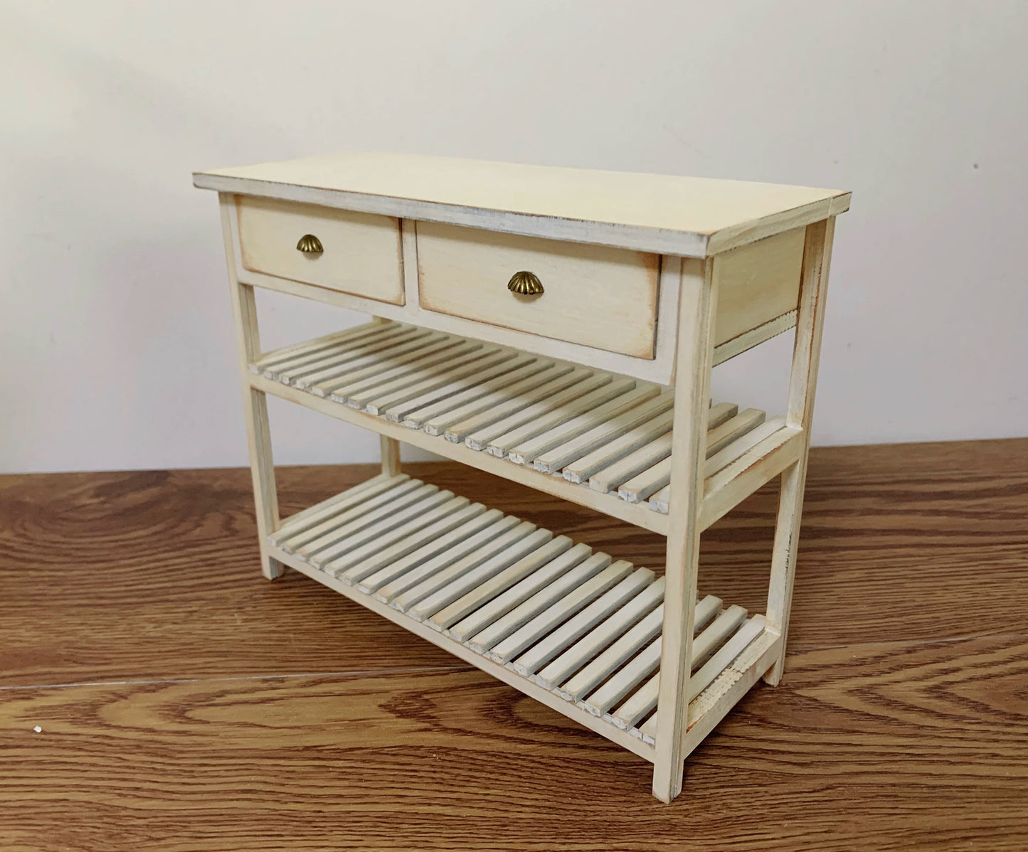 1:6 Scale Blythe Doll Wooden Cabinet Miniature Furniture Vintage Nordic Retro Style Dollhouse Kitchen Counter