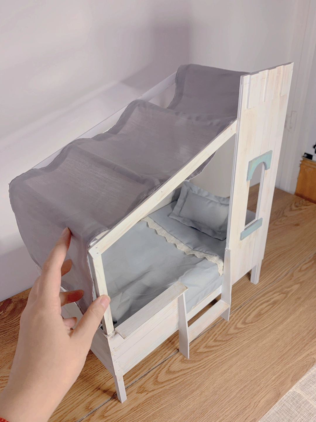 1:6 Scale 1:12 Scale Dollhouse Furniture Miniature Bed Sofa For Blythe Ob11 Dolls