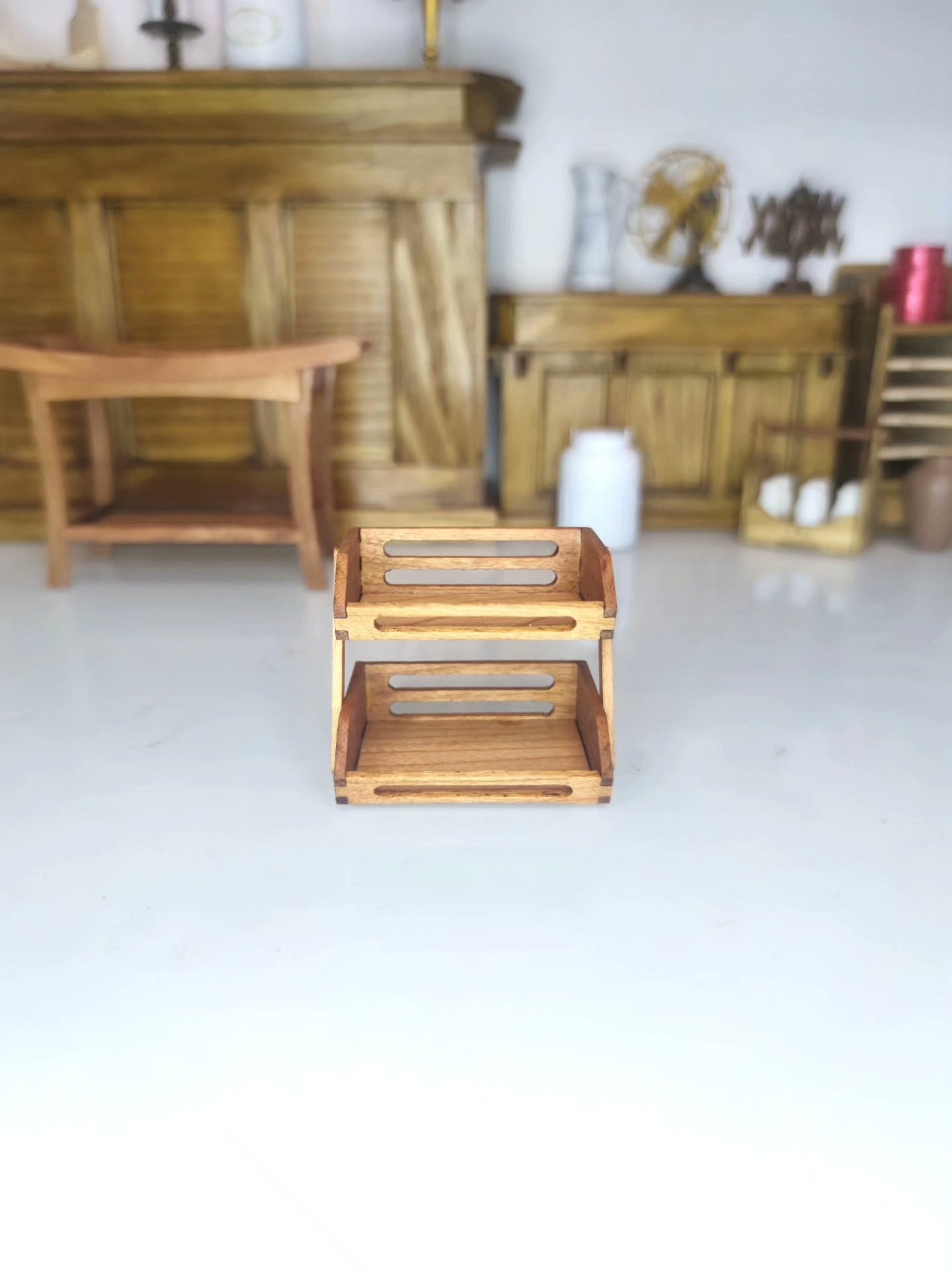 1:12 Scale Miniature Bathroom Furniture Set For Dollhouse