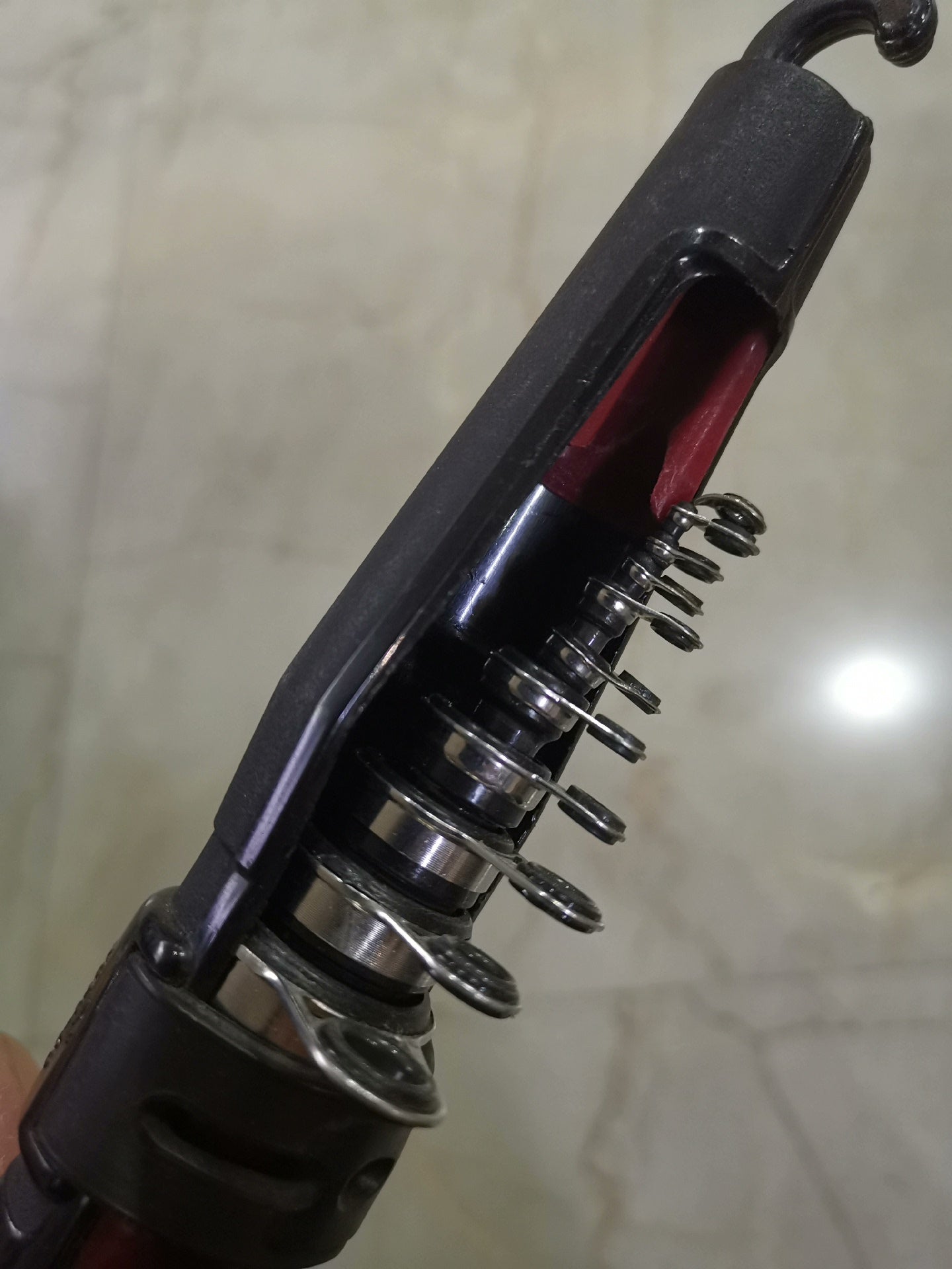 Caña de pescar Shimano con punta y guía originales de fibra de carbono roscadas de fabricación japonesa