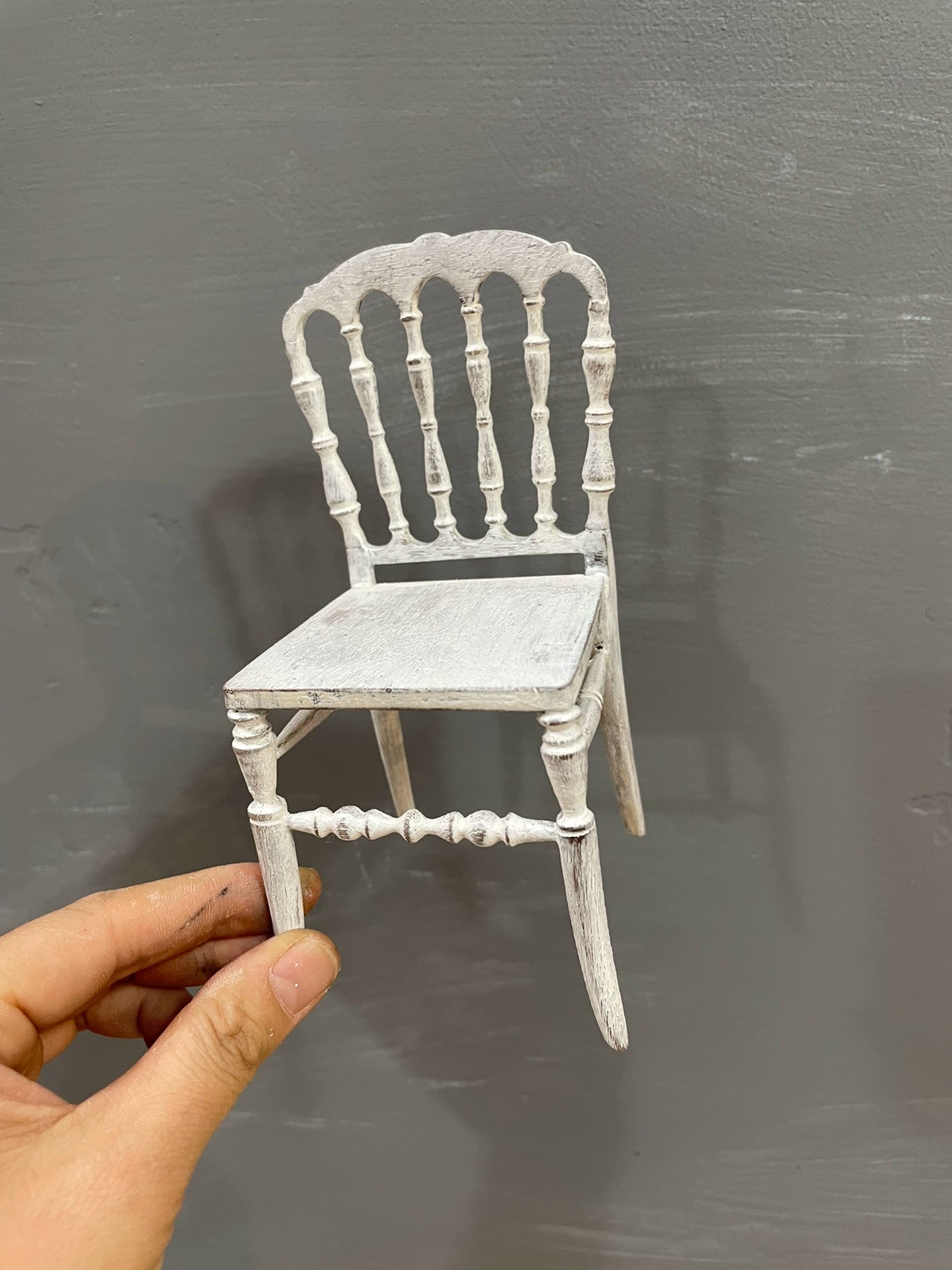 1:6 Scale Miniature Chair Dollhouse Furniture