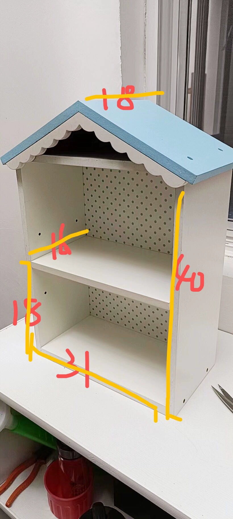 1:12 Scale Two Story Dollhouse Miniature Furniture For Ob11 Dolls