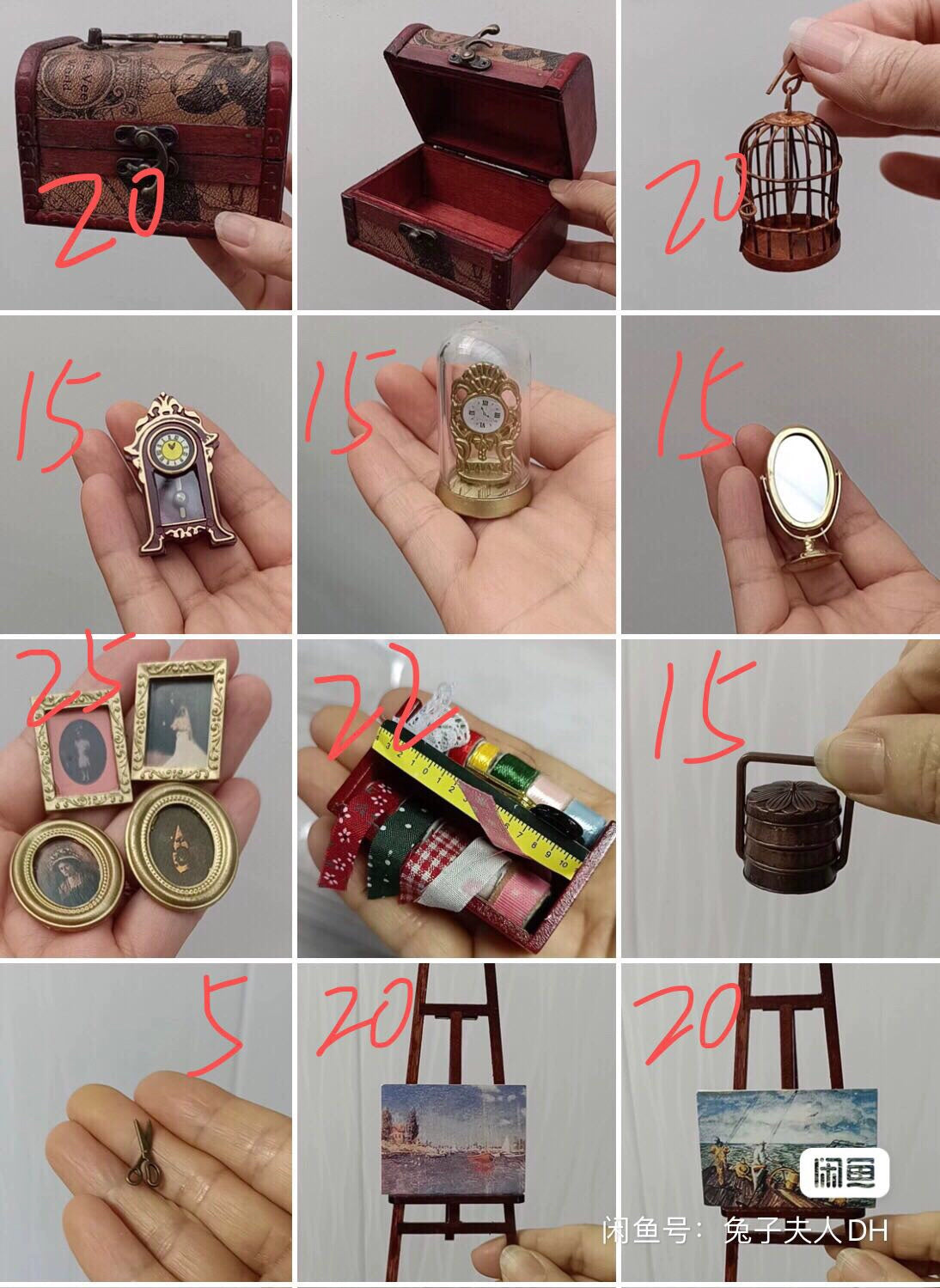 1:12 Scale 1:8 Scale 1:6 Scale BJD Blythe Ob11 Miniature Dollhouse Furniture