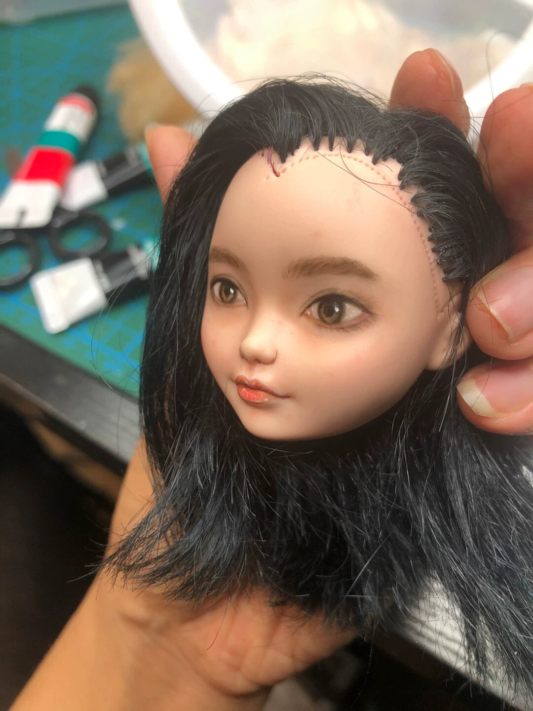 1:6 Scale Miniature Doll Hunter And Queen With Realistic Makeup