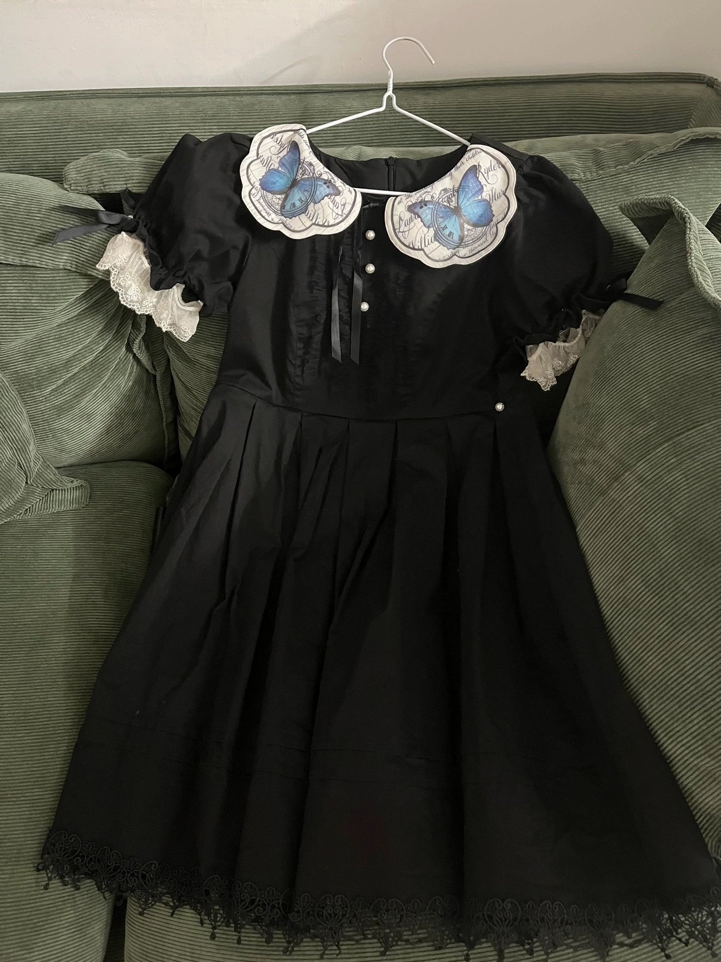 Vestido Lolita de algodón Moon River, talla M