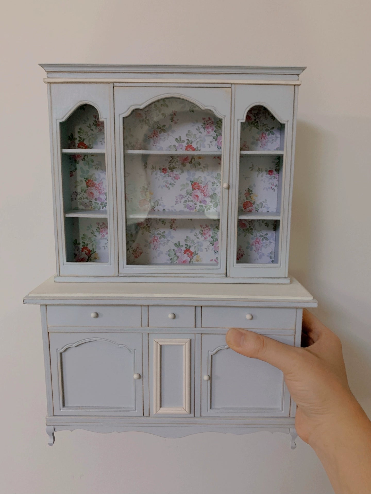 1:6 Scale 1:12 Scale Wooden Cabinet Sideboard Miniature Dollhouse Furniture