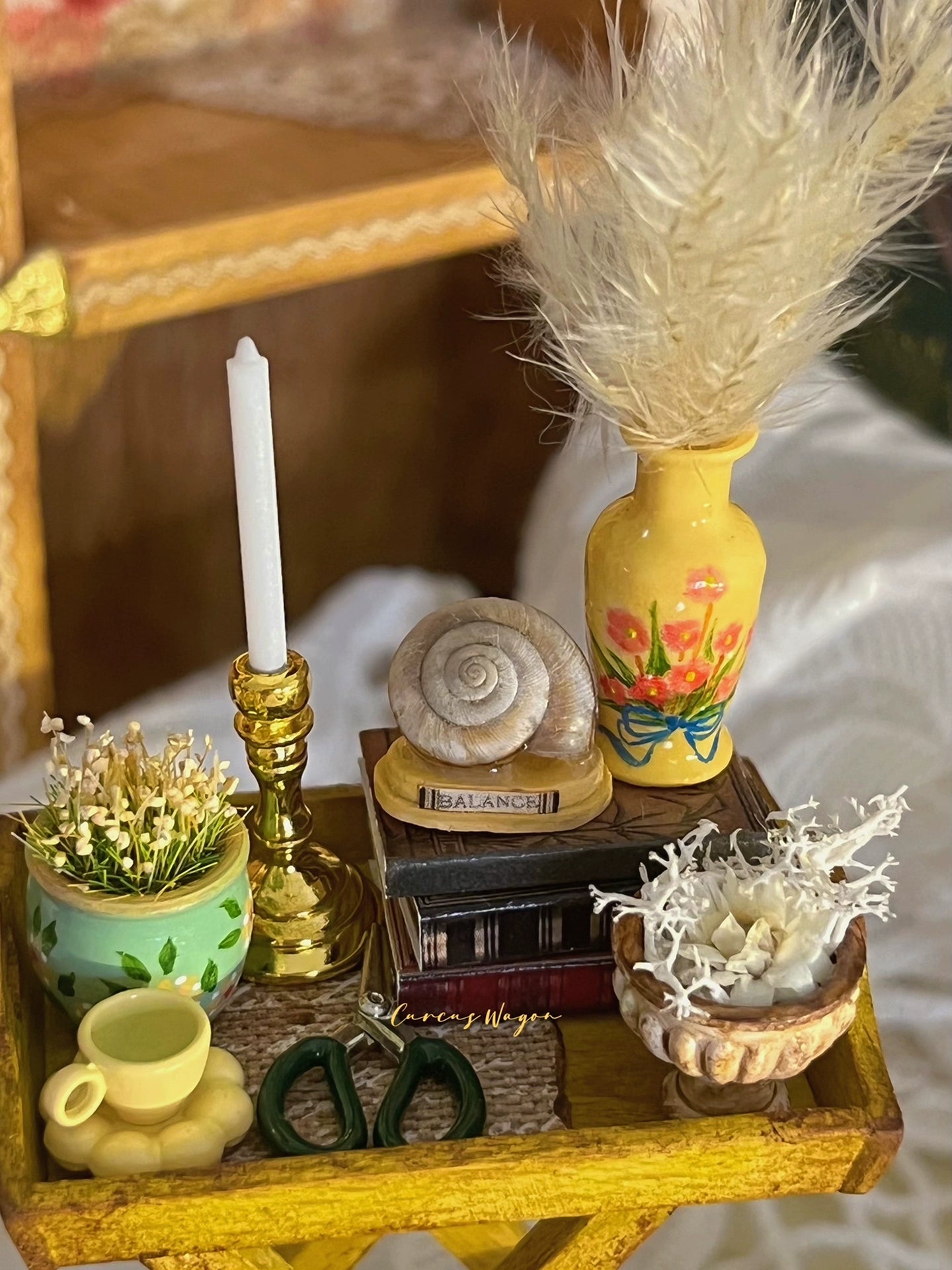 1:12 Scale Miniature Garden Table And Chairs Set Dollhouse Display