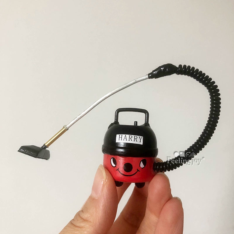 1:12 Scale Miniature Dollhouse Furniture BJD Scene Accessories Vacuum Cleaner Model Prop