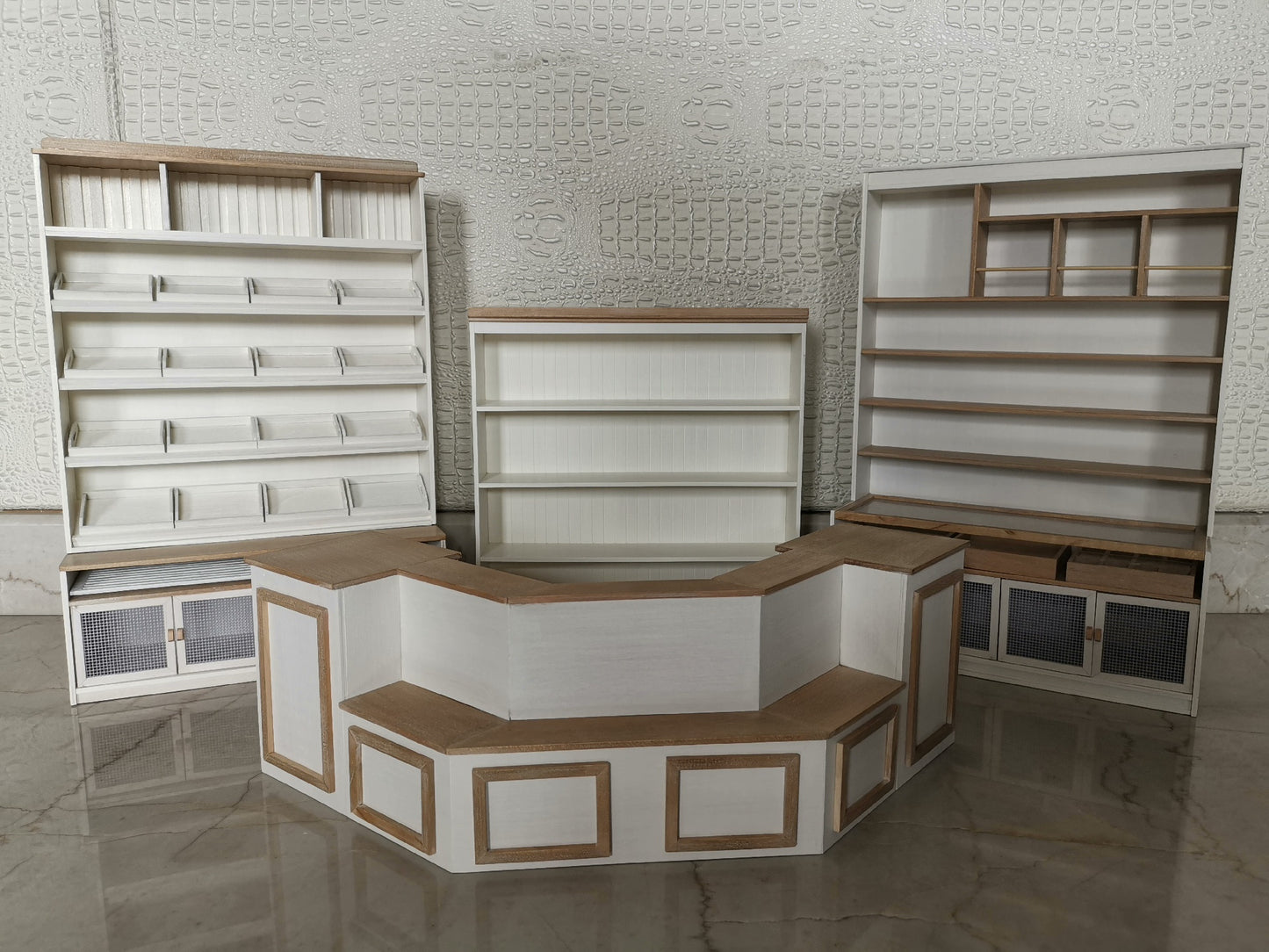 Juego de muebles de juguete para casa de muñecas en miniatura a escala 1:12