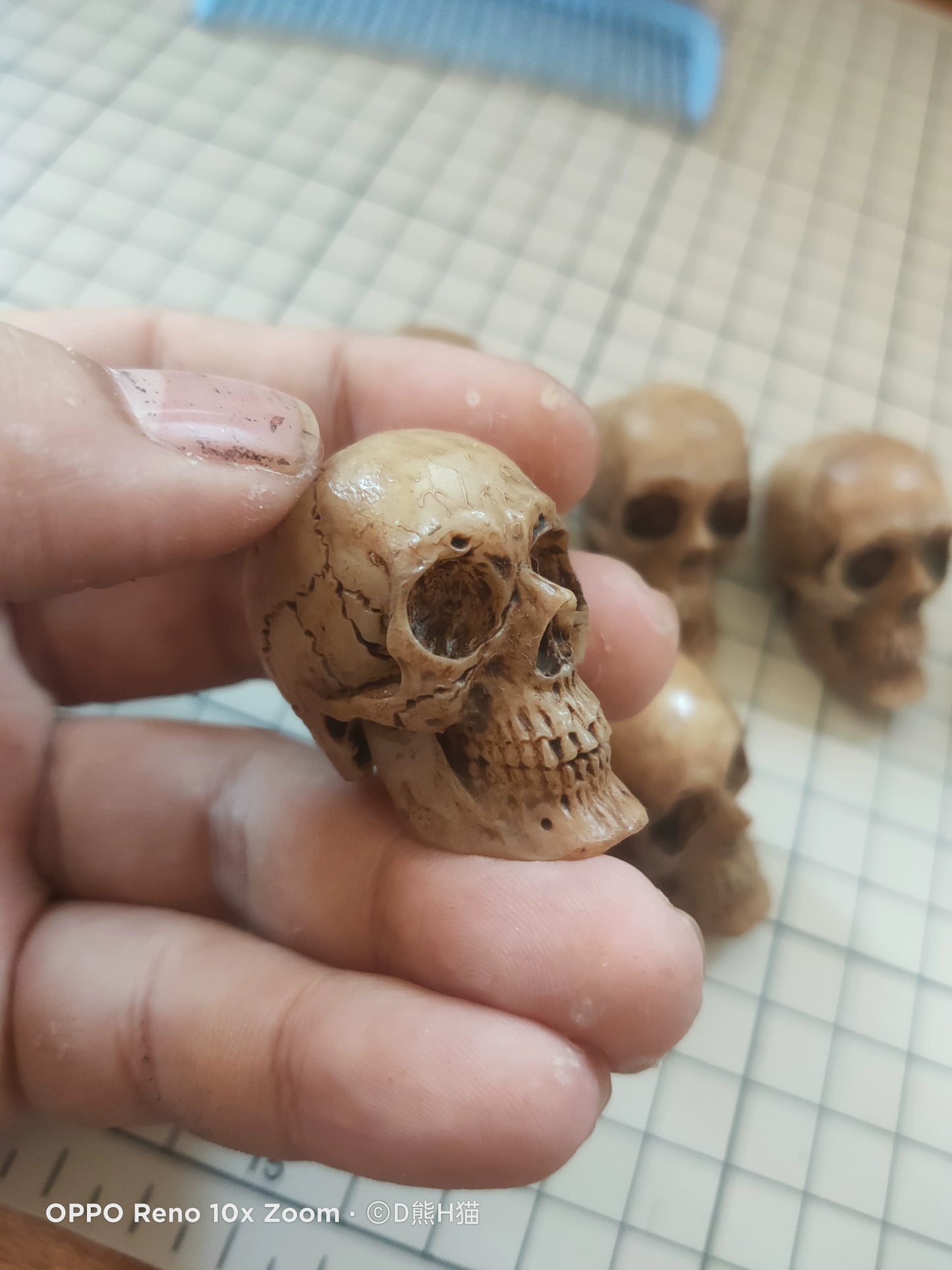 1:6 Scale BJD Blythe OB11 Skull Specimen Miniature Dollhouse Accessory