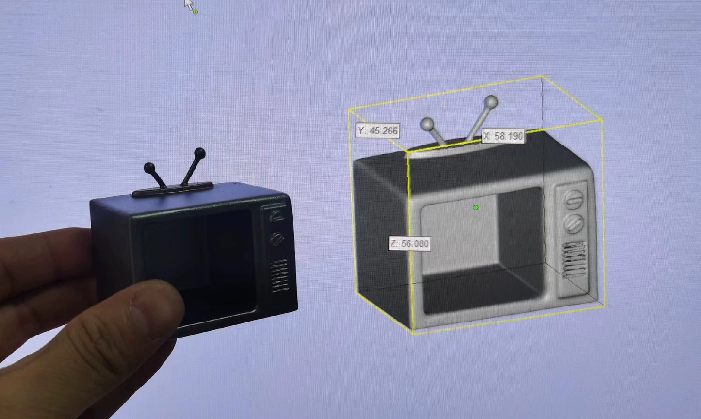 1:12 Scale Miniature TV Model Dollhouse Accessory